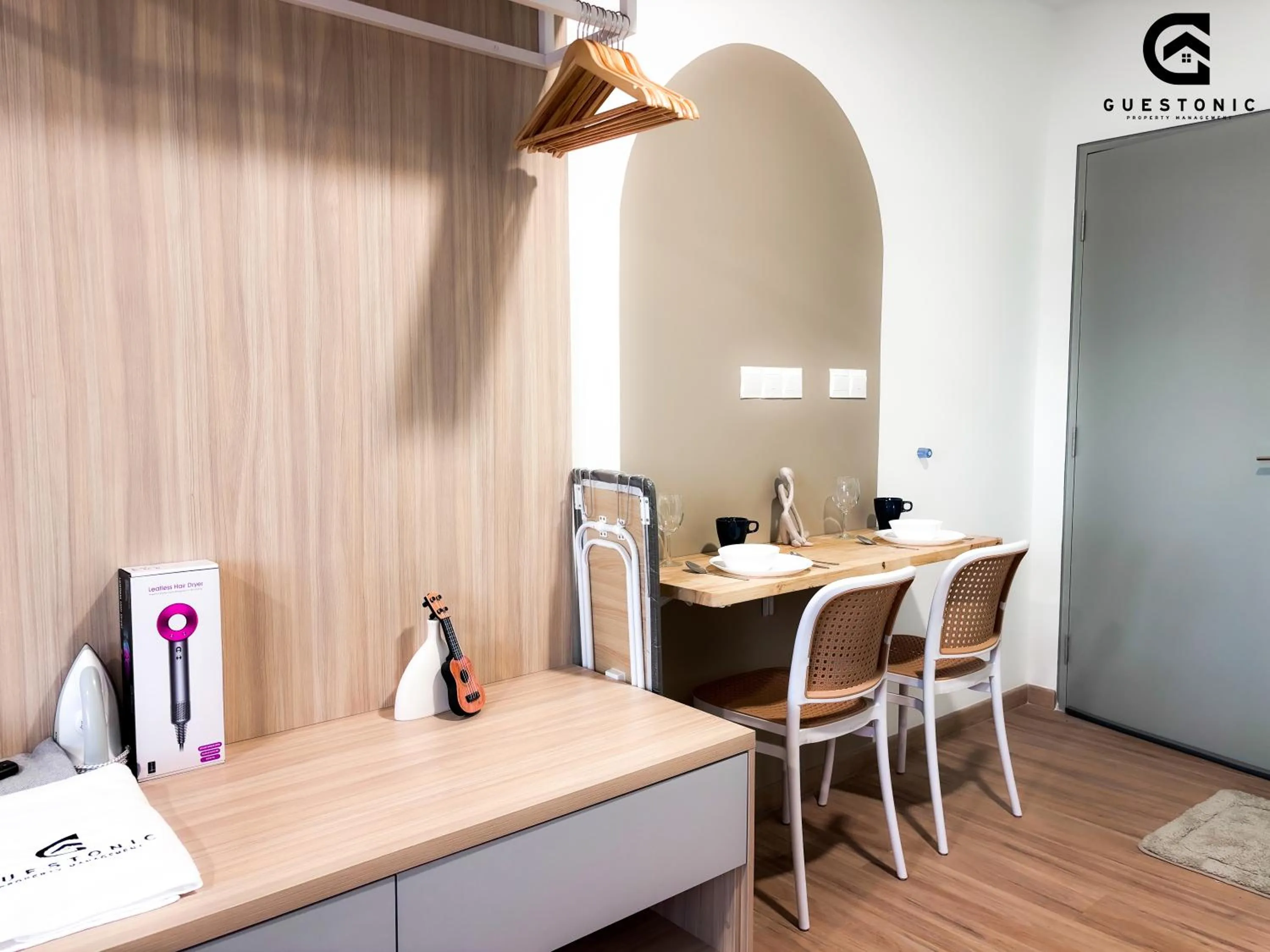 Seating area in Riveria City KL Sentral by Guestonic