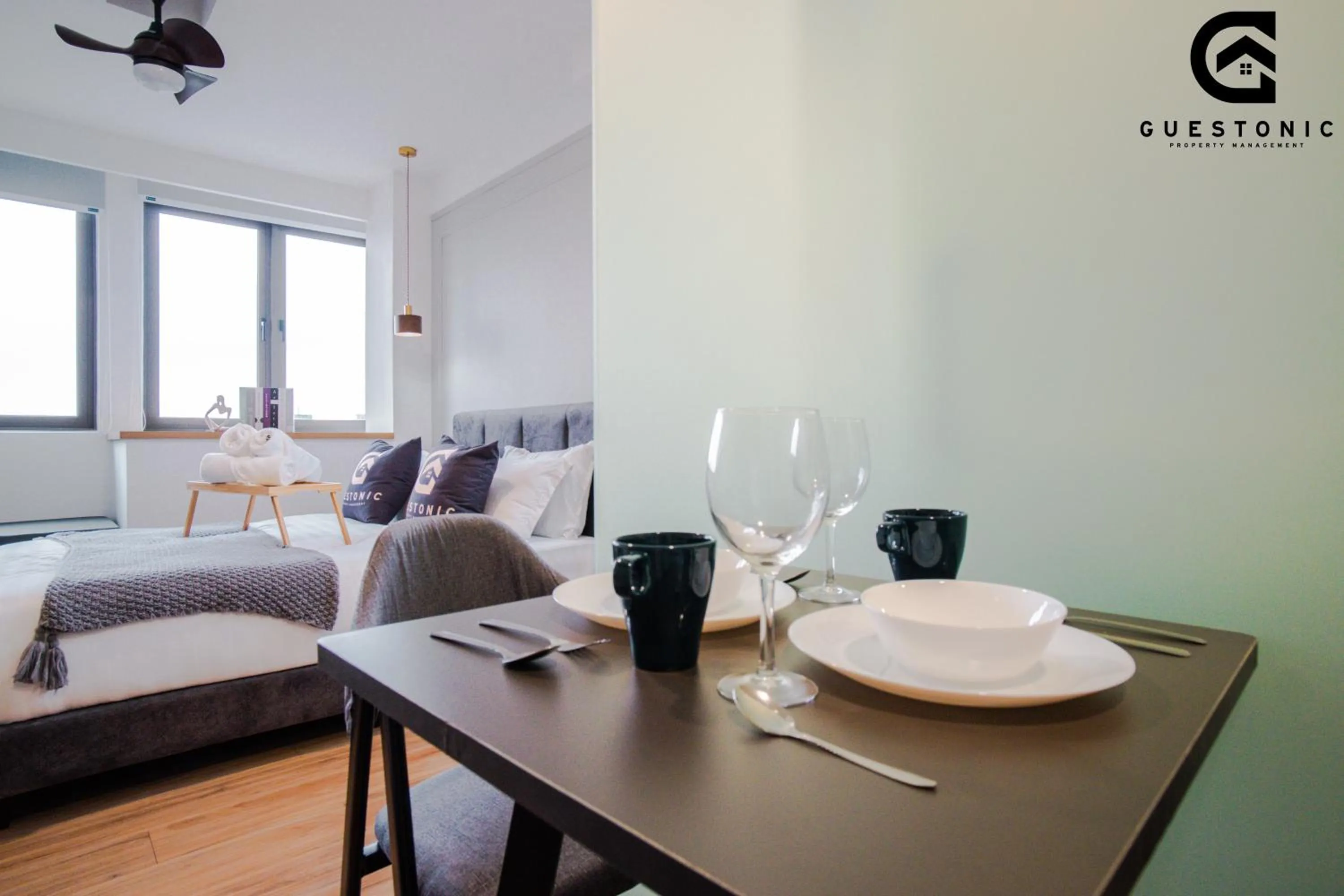 Bed in Riveria City KL Sentral by Guestonic