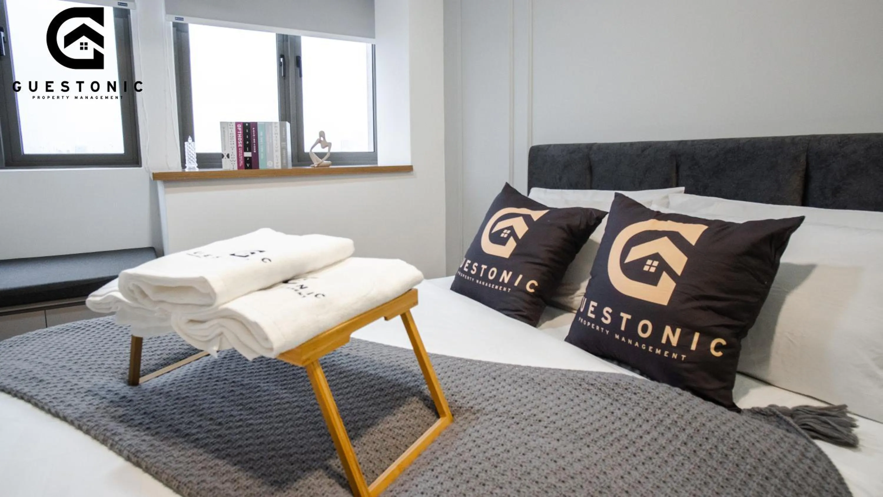 Bed in Riveria City KL Sentral by Guestonic