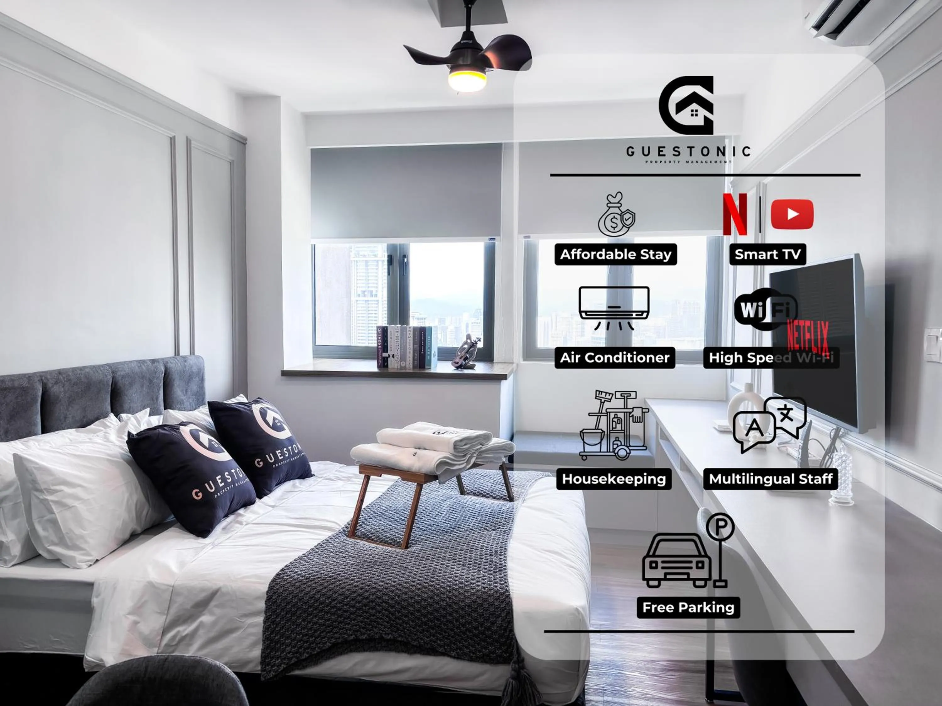 Riveria City KL Sentral by Guestonic