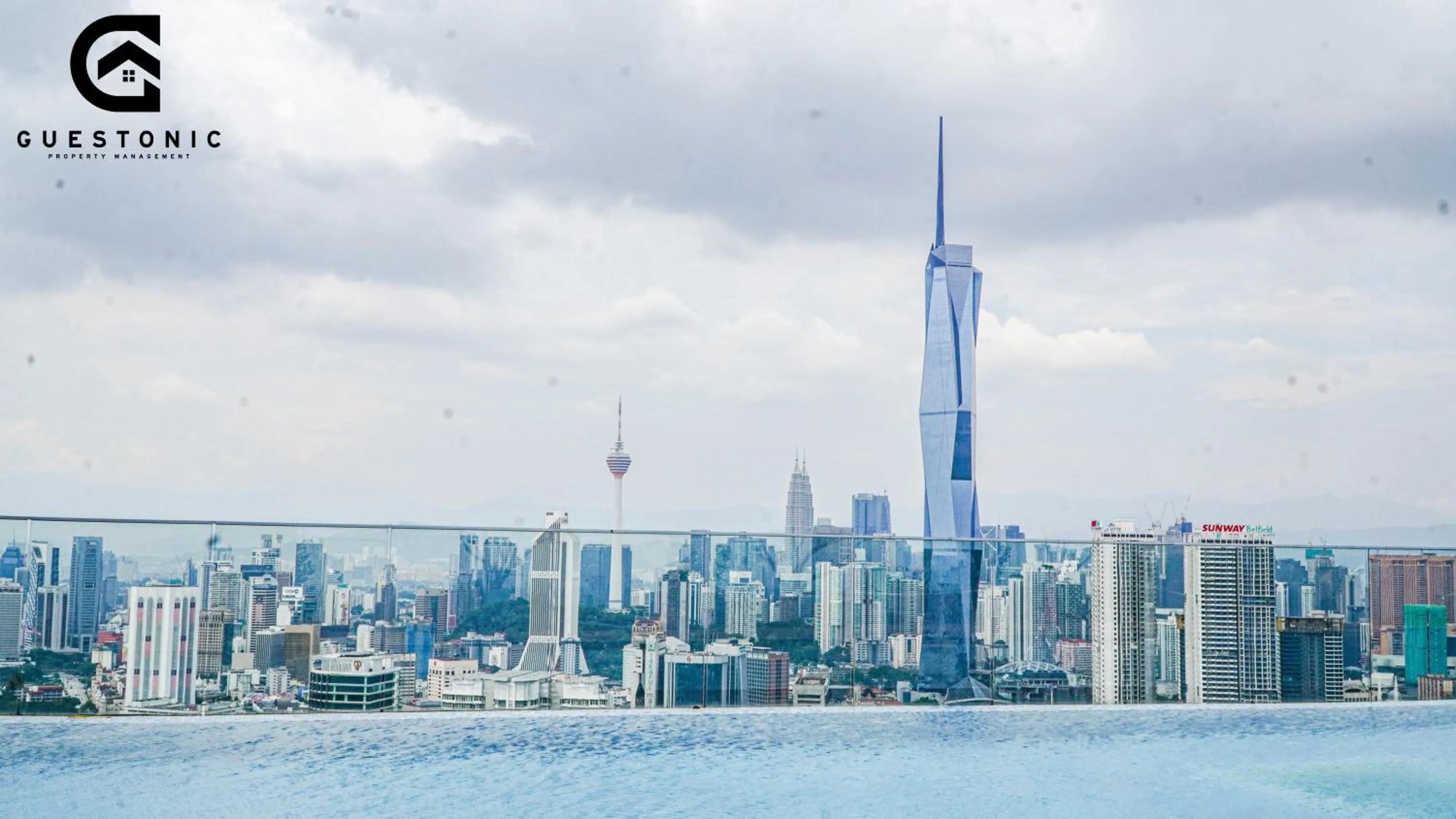 Swimming pool in Riveria City KL Sentral by Guestonic