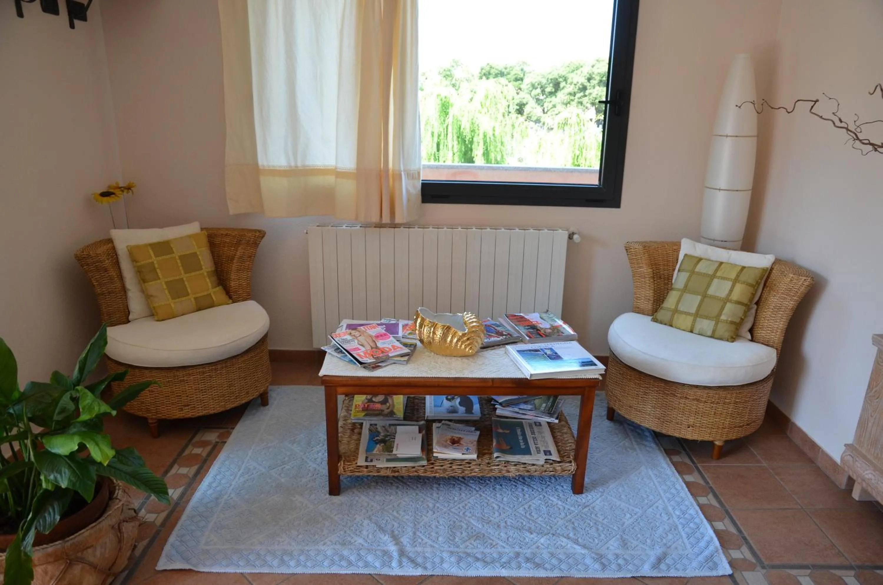 Lobby or reception in Hotel Delle Isole