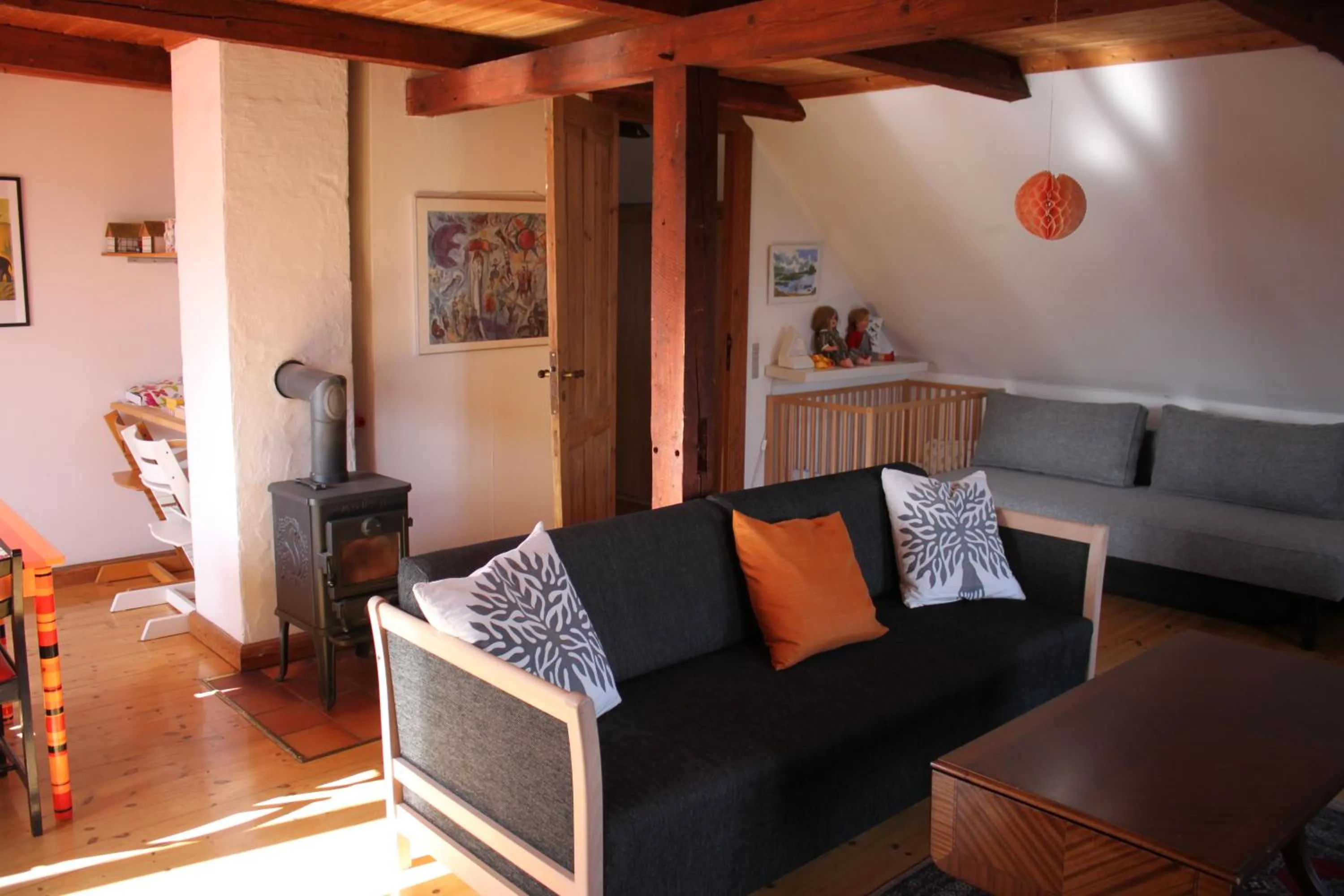 Seating area in Borup Bed & Breakfast