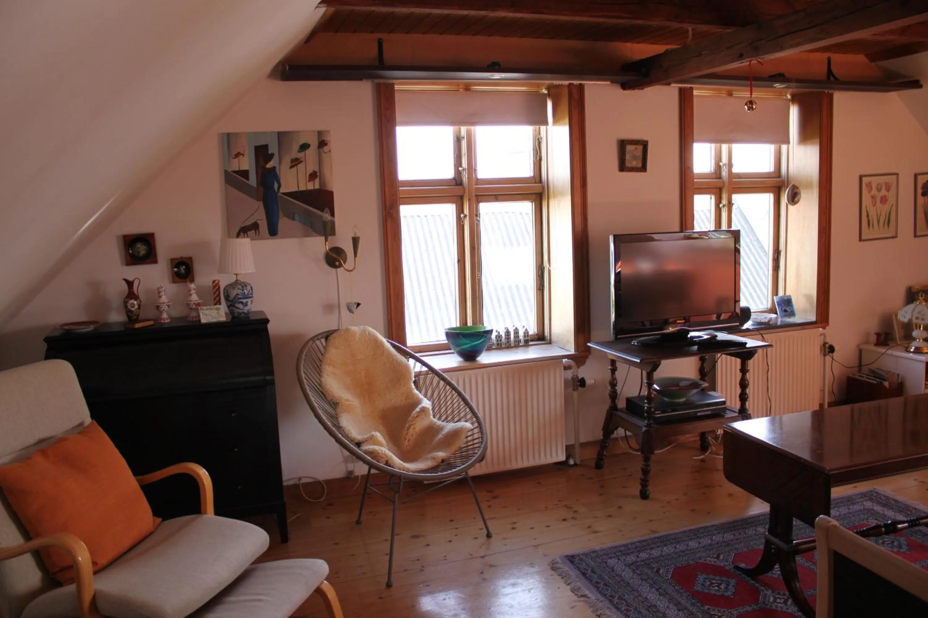 Seating area in Borup Bed & Breakfast