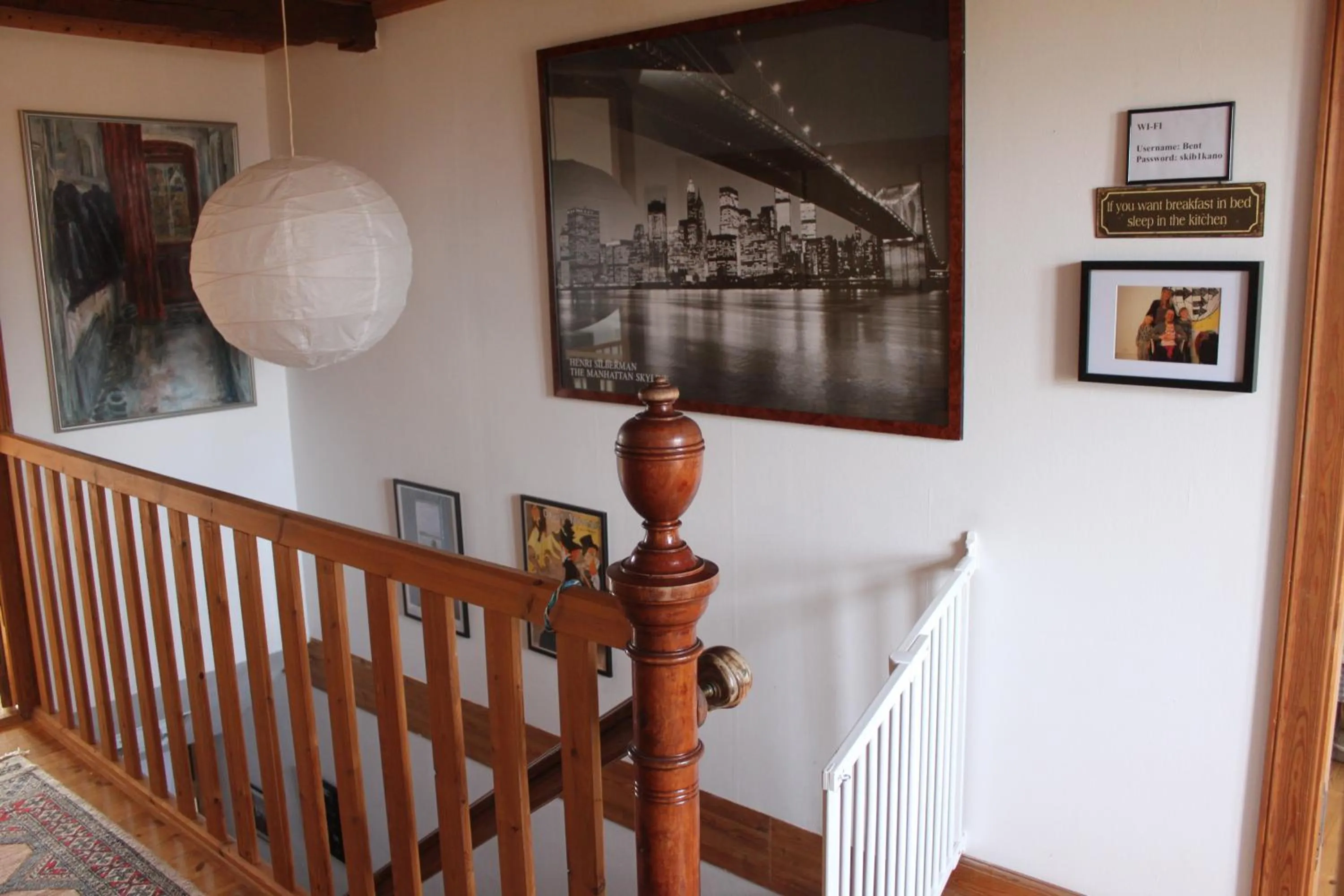 Living room in Borup Bed & Breakfast