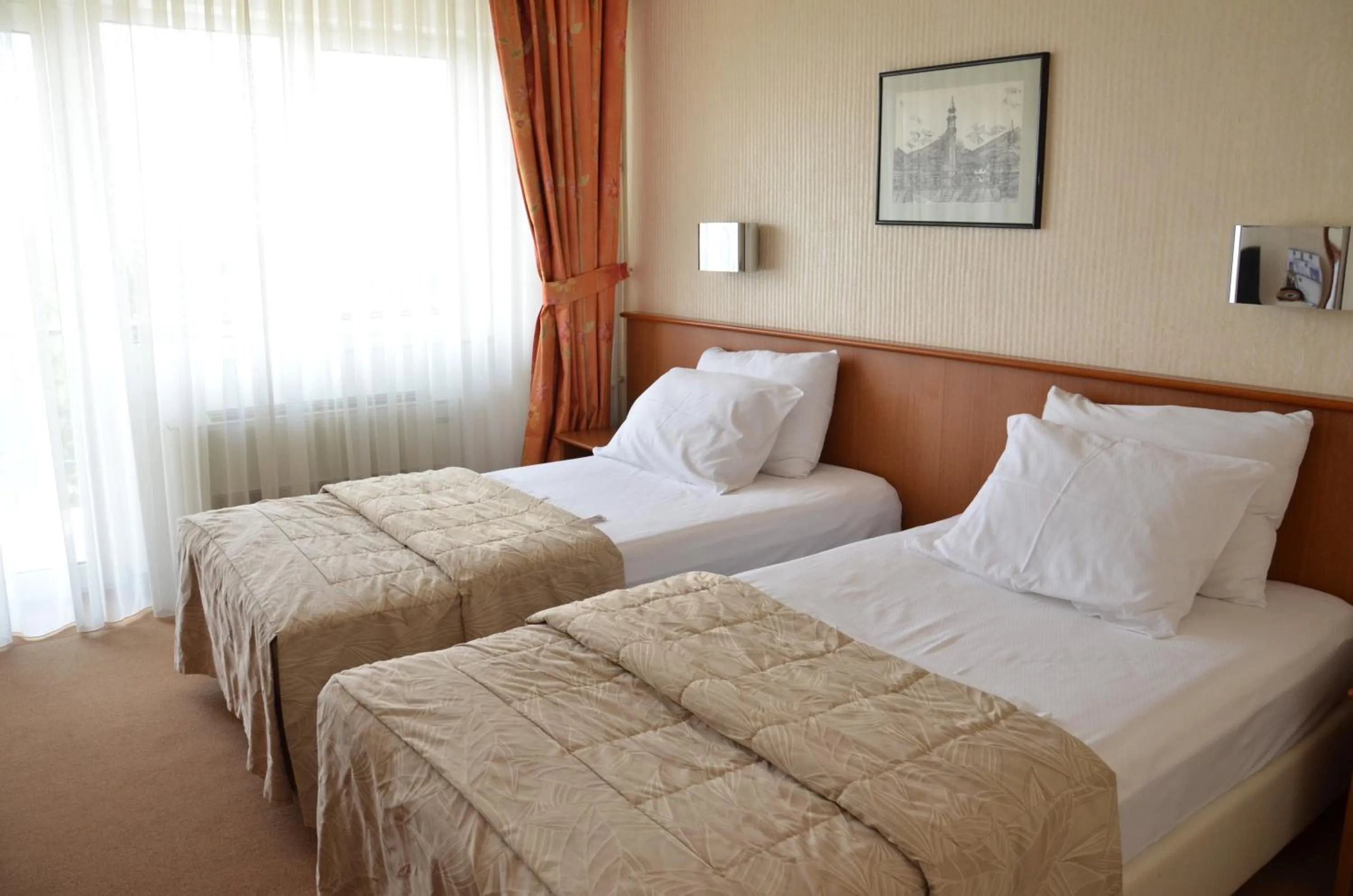 Bed in Hotel Bellevue