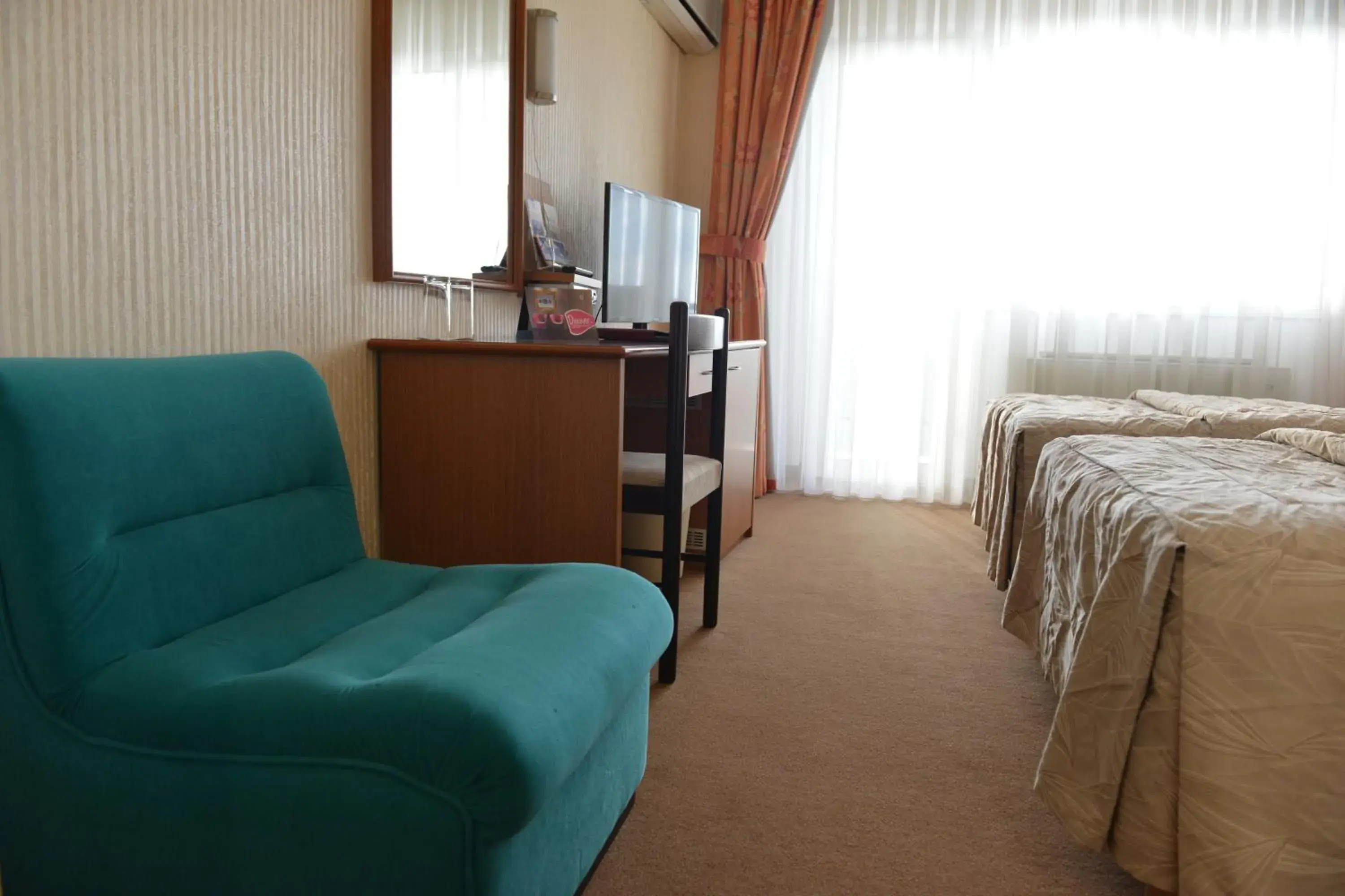 Twin Room with Balcony - single occupancy in Hotel Bellevue Twin Room with Balcony - single occupancy in Hotel Bellevue