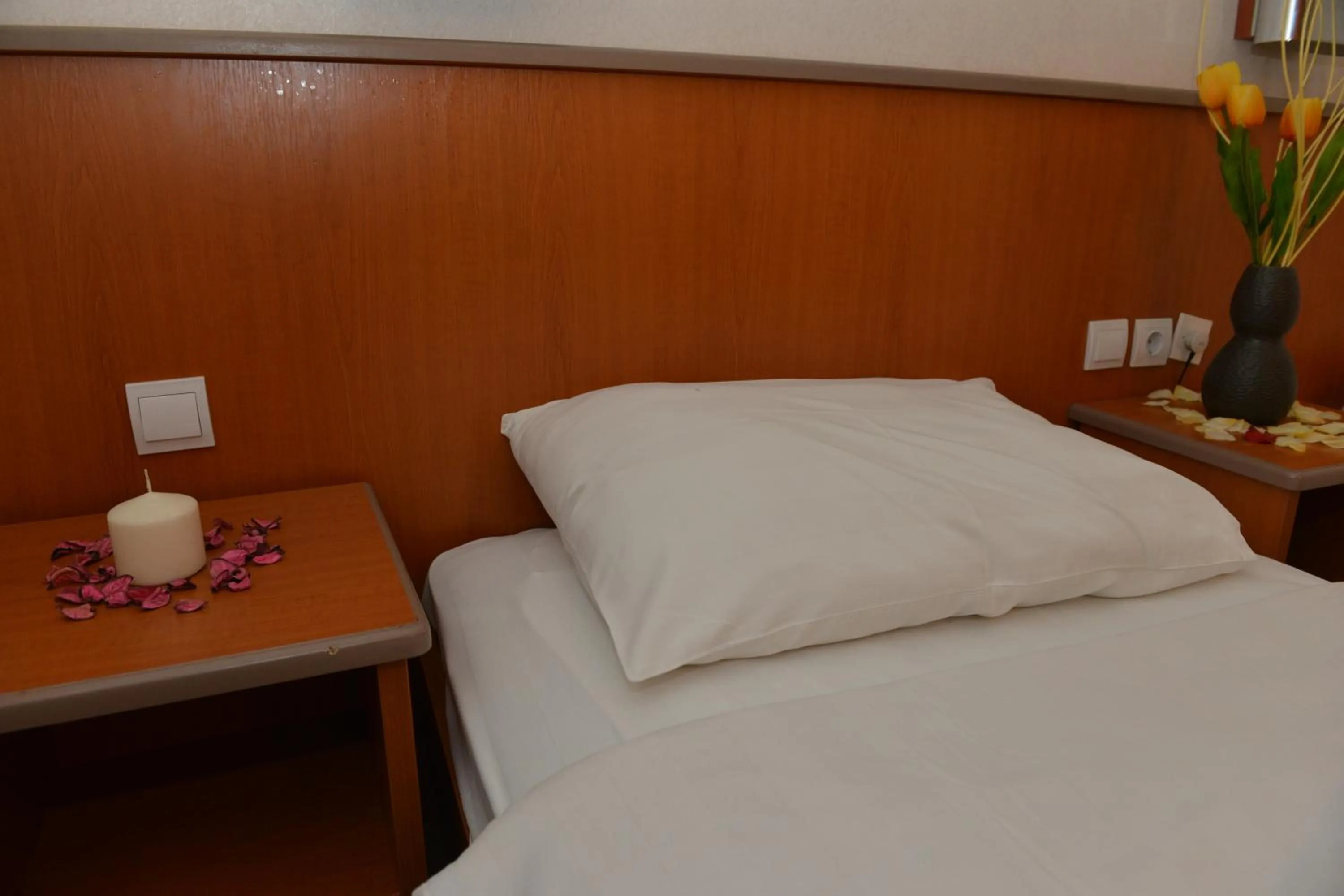 Bed in Hotel Bellevue