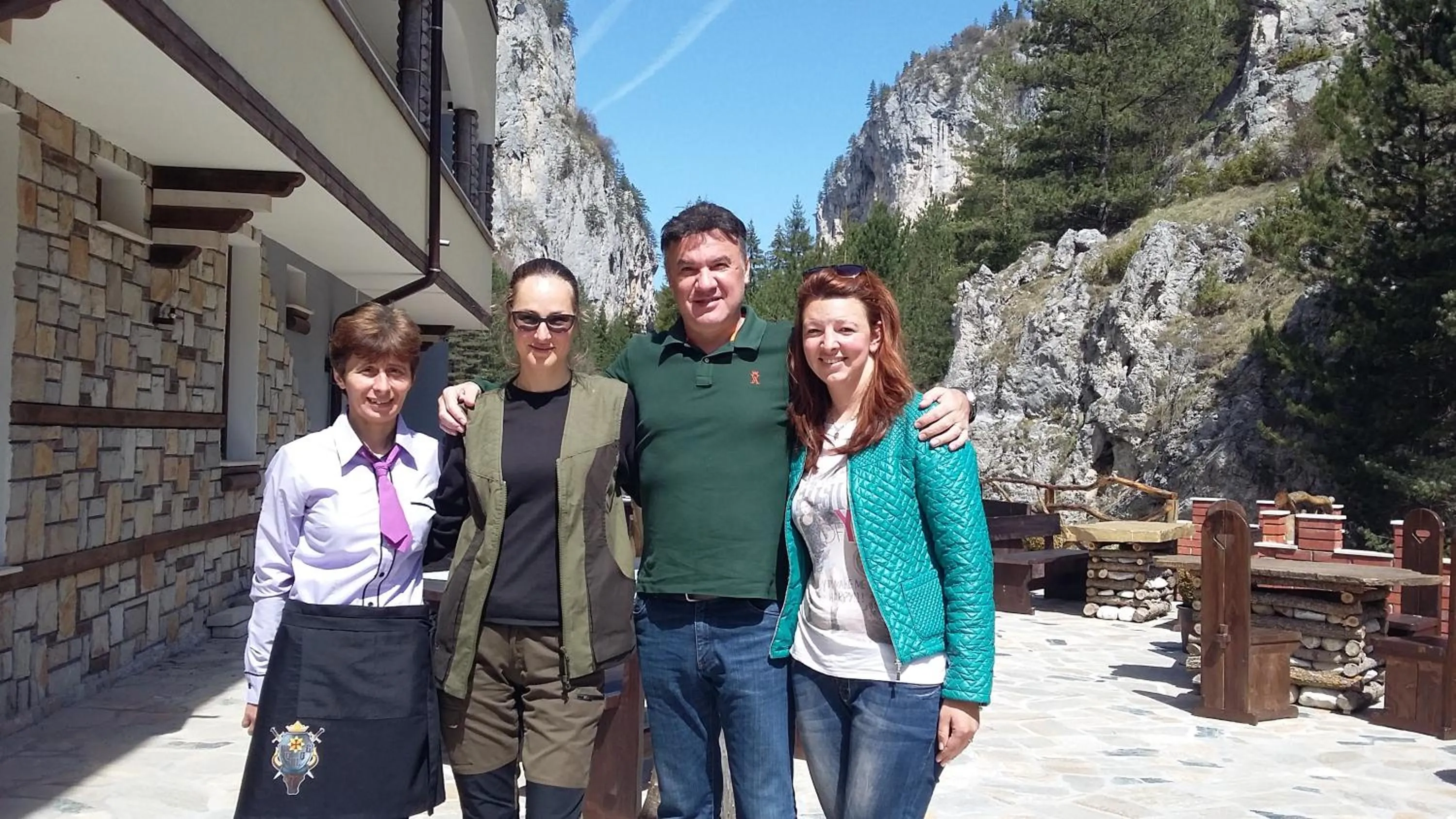 Patio in Horlog Castle