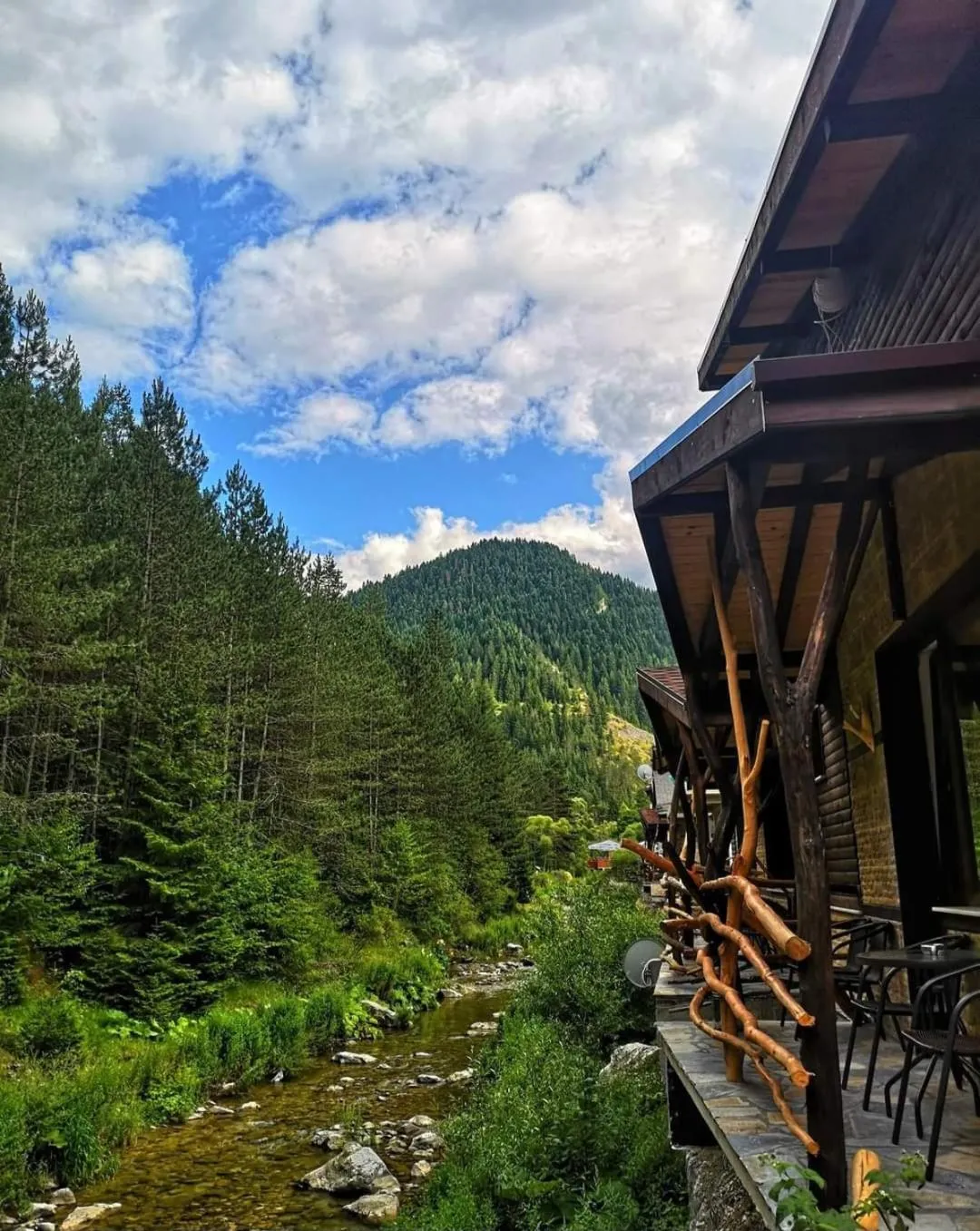 View (from property/room) in Horlog Castle