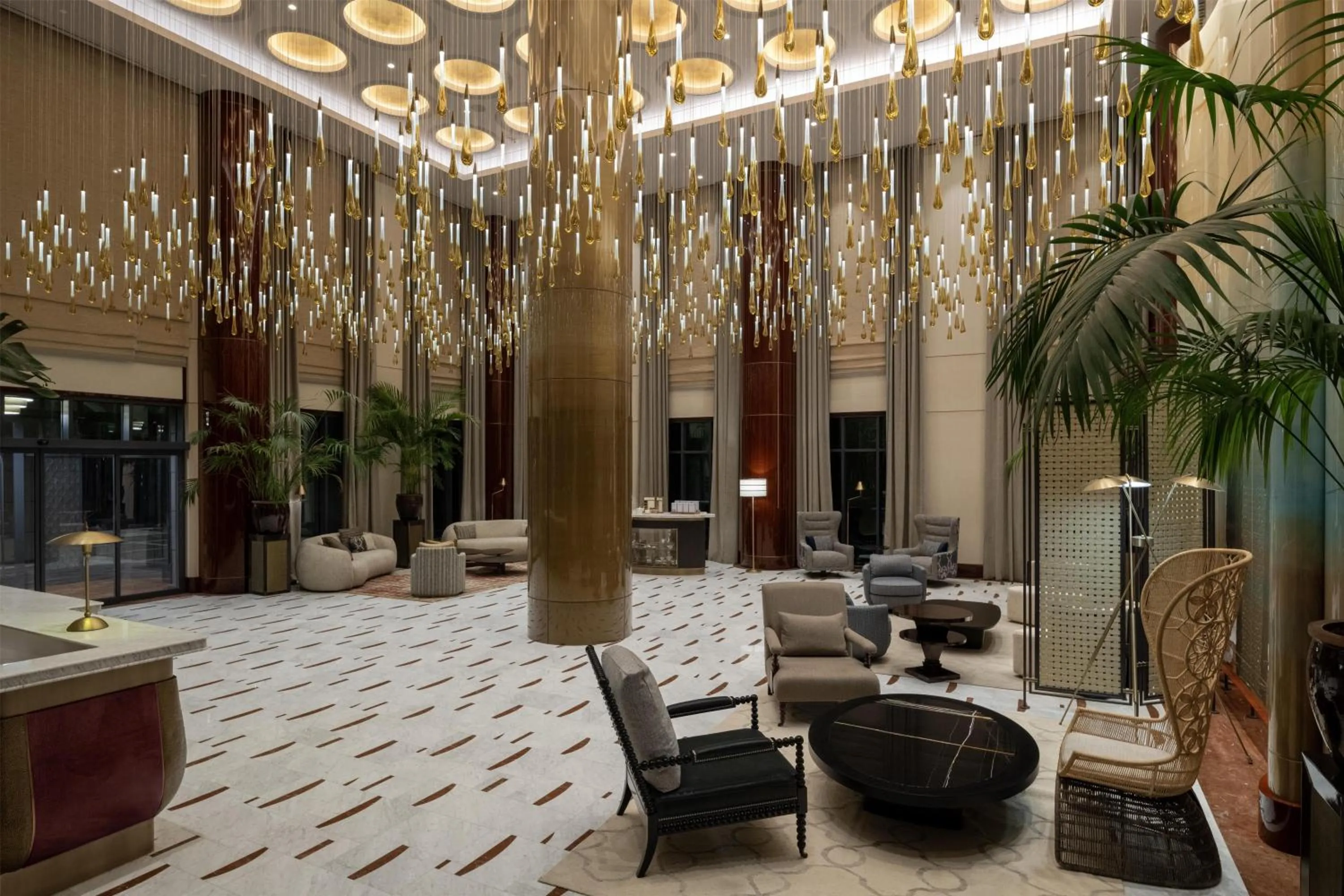 Lobby or reception in Altunizade Suites Istanbul, Curio Collection By Hilton
