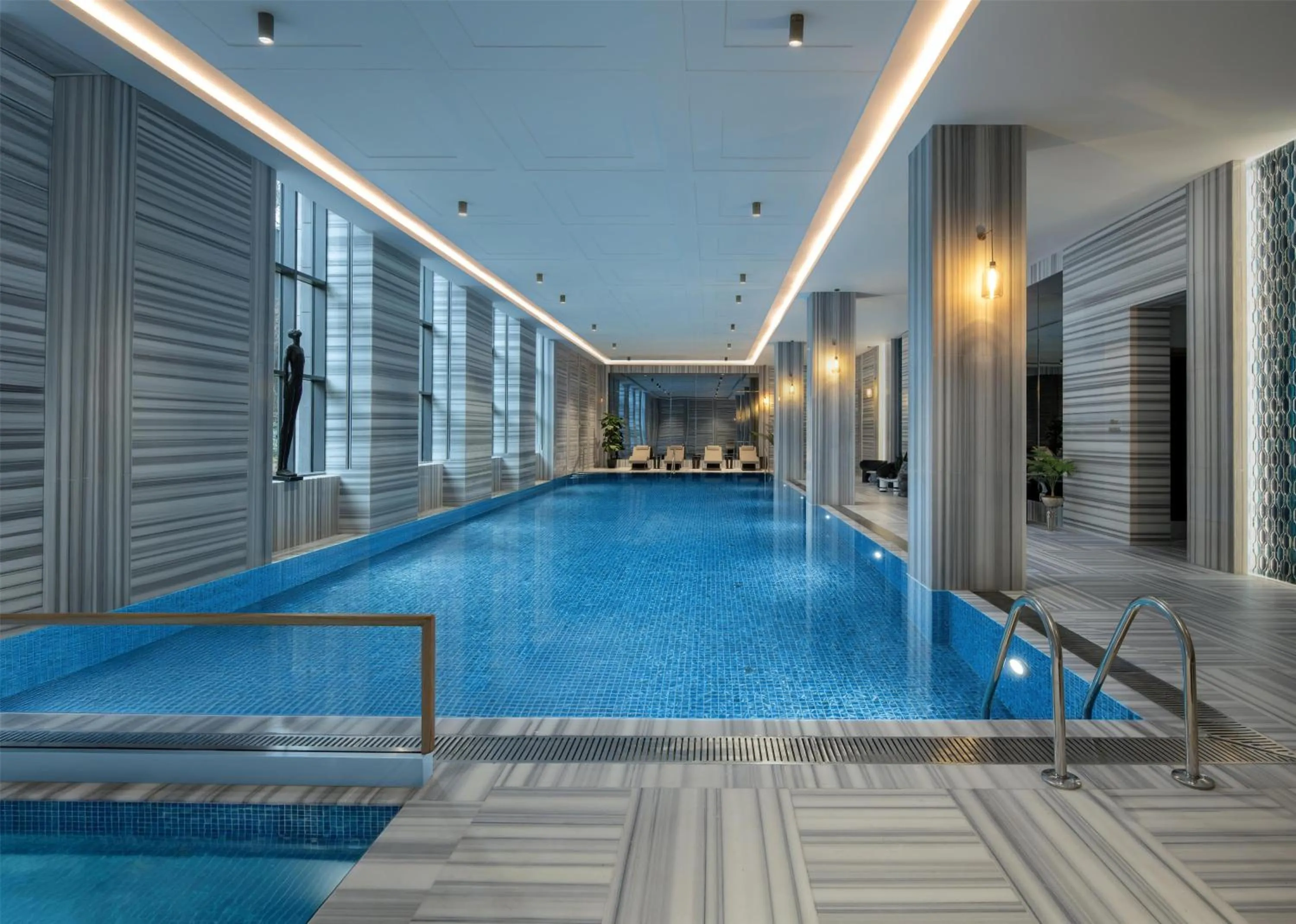 Pool view in Altunizade Suites Istanbul, Curio Collection By Hilton