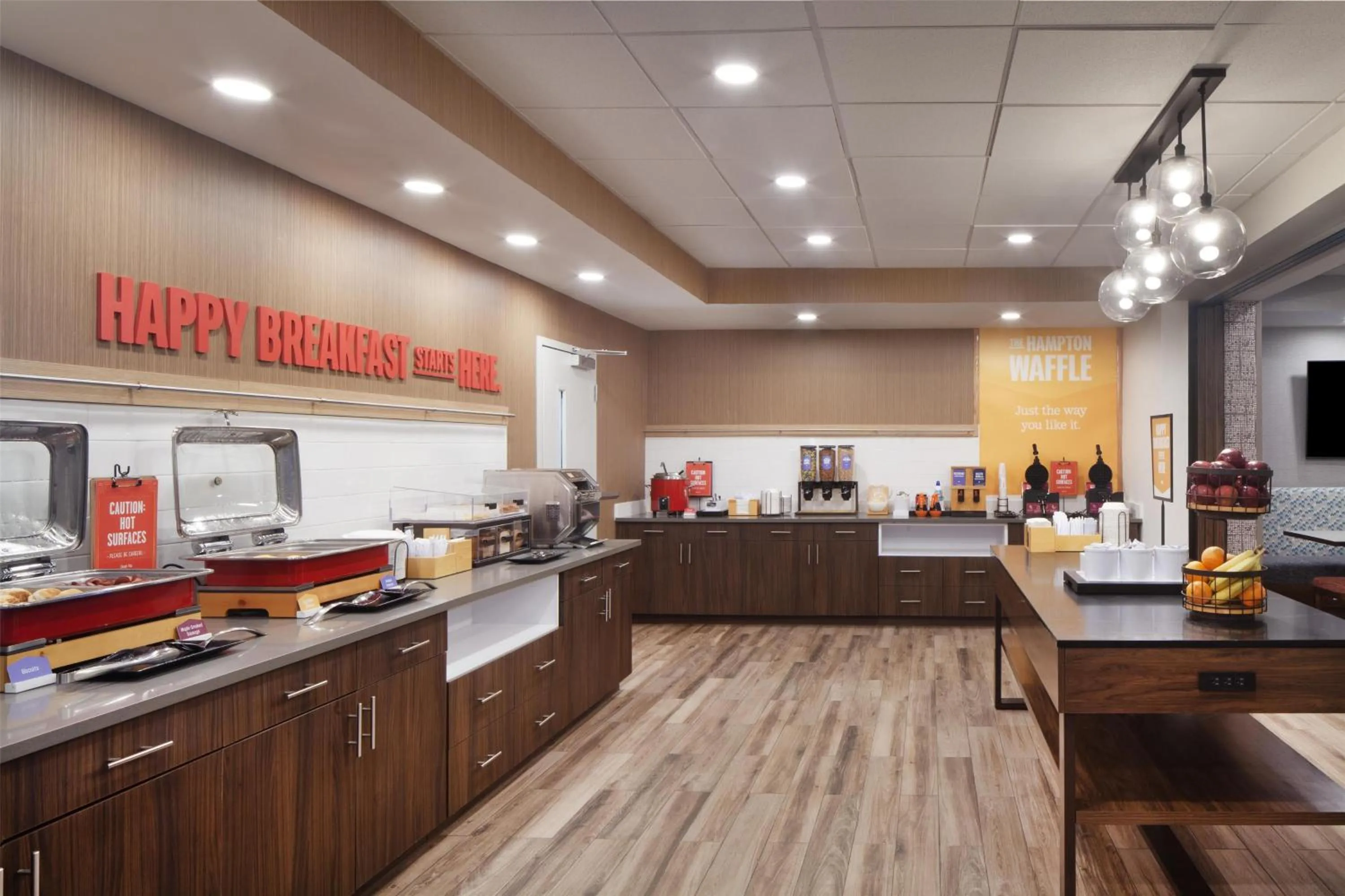 Breakfast in Hampton Inn Evergreen