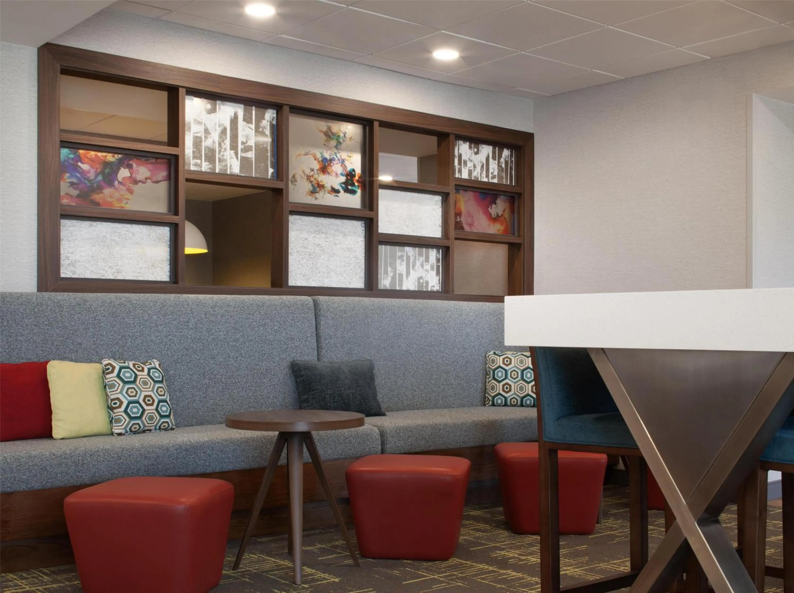 Lobby or reception in Hampton Inn Evergreen