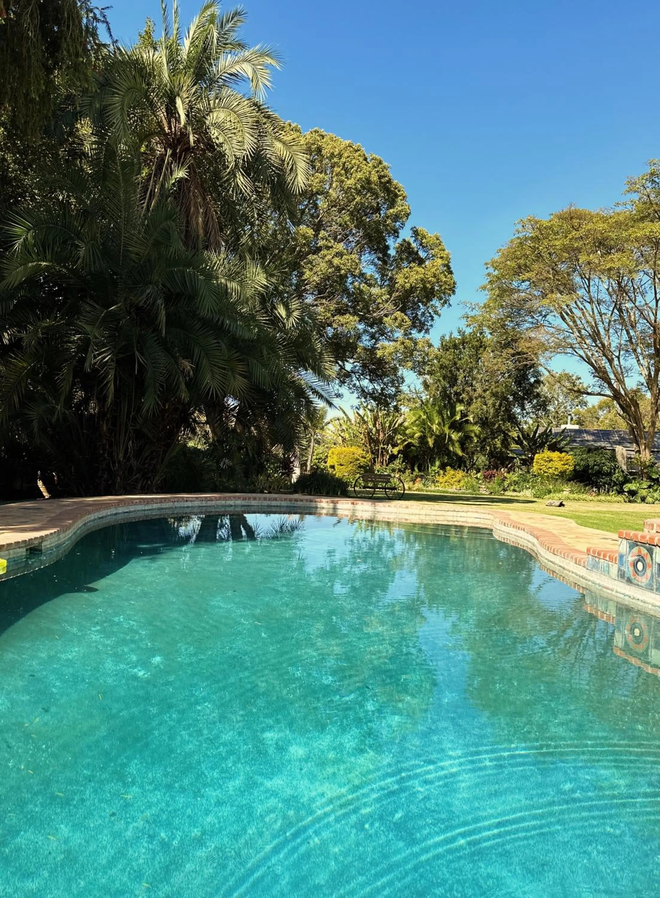 Natural landscape in Malcolm Lodge