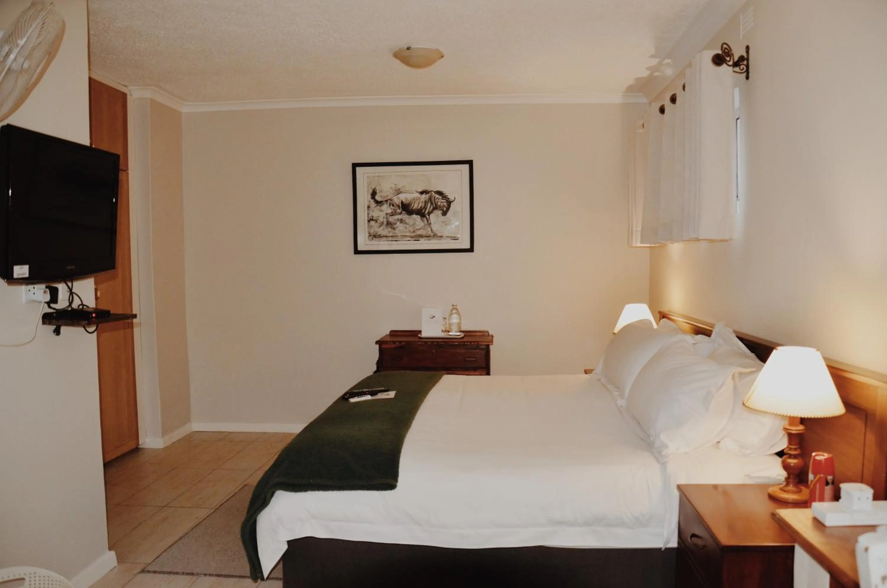 Bed in Malcolm Lodge