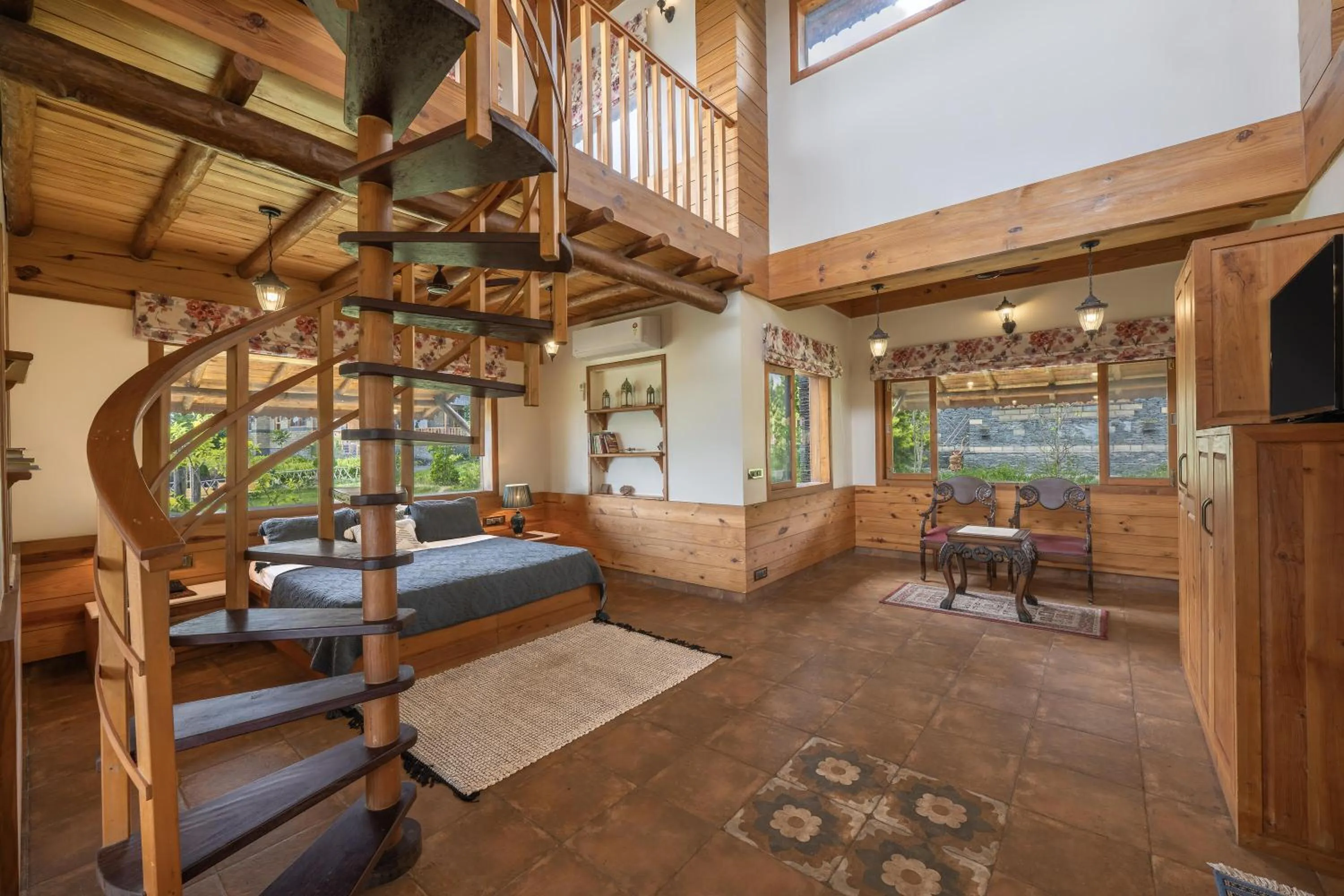 Photo of the whole room in Echor Hill Farm Cottages Palampur