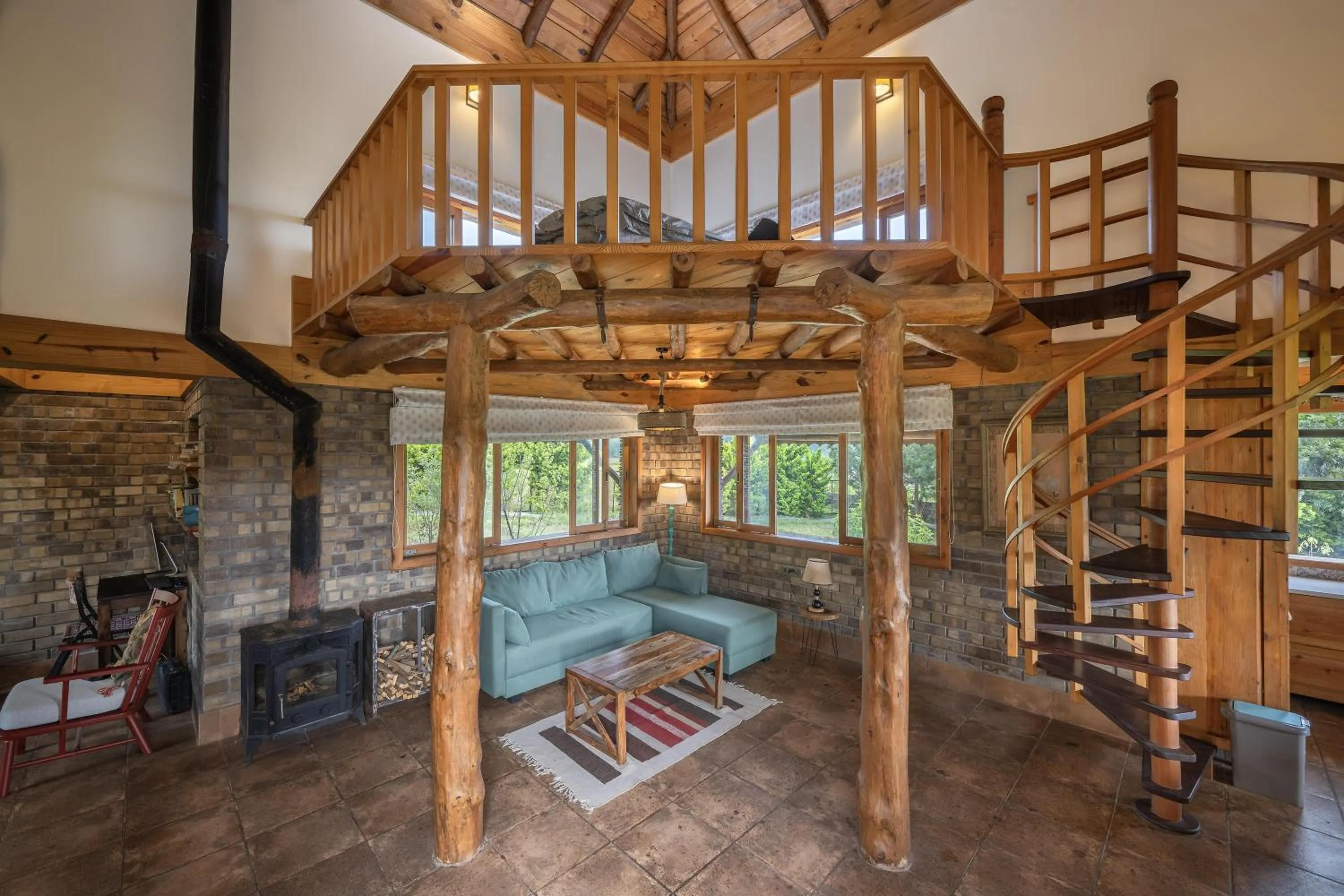 Photo of the whole room in Echor Hill Farm Cottages Palampur