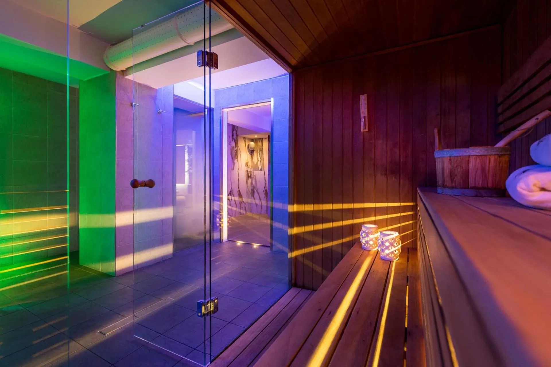 Spa and wellness centre/facilities in Hotel Vista Mare & Spa - Aperto tutto l'anno