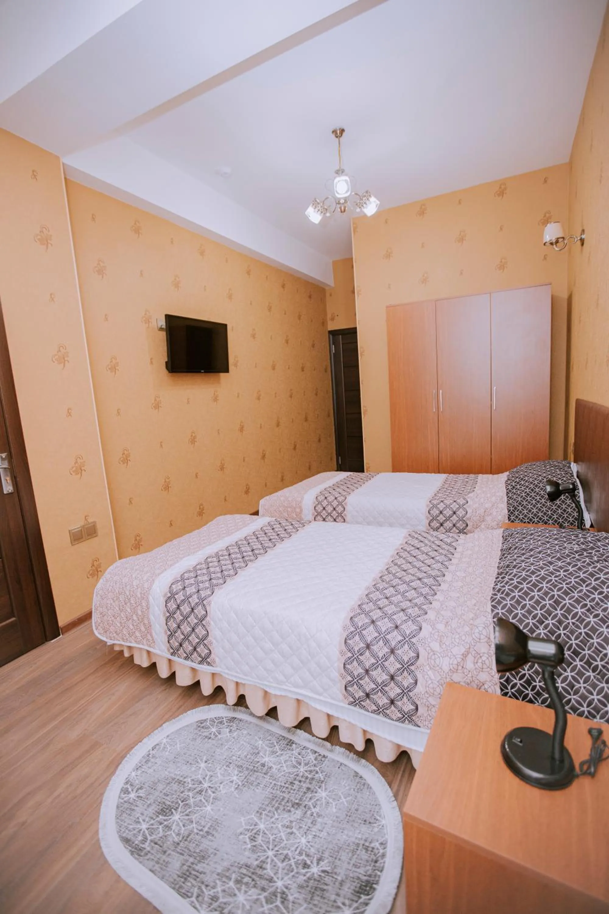 Bed in Sabah hotel Buzovna Baku