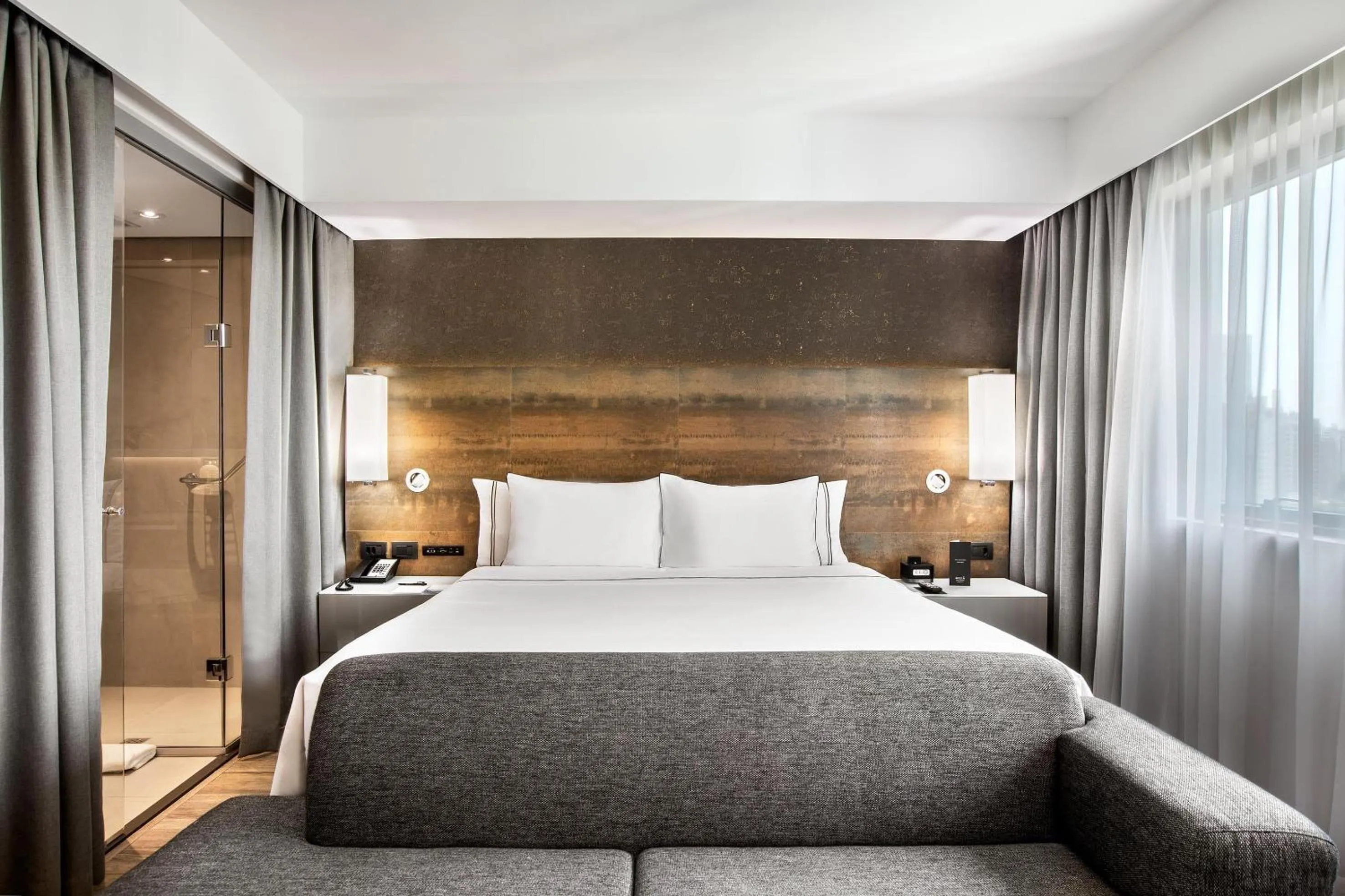 Bedroom, Bed in Meliá Ibirapuera