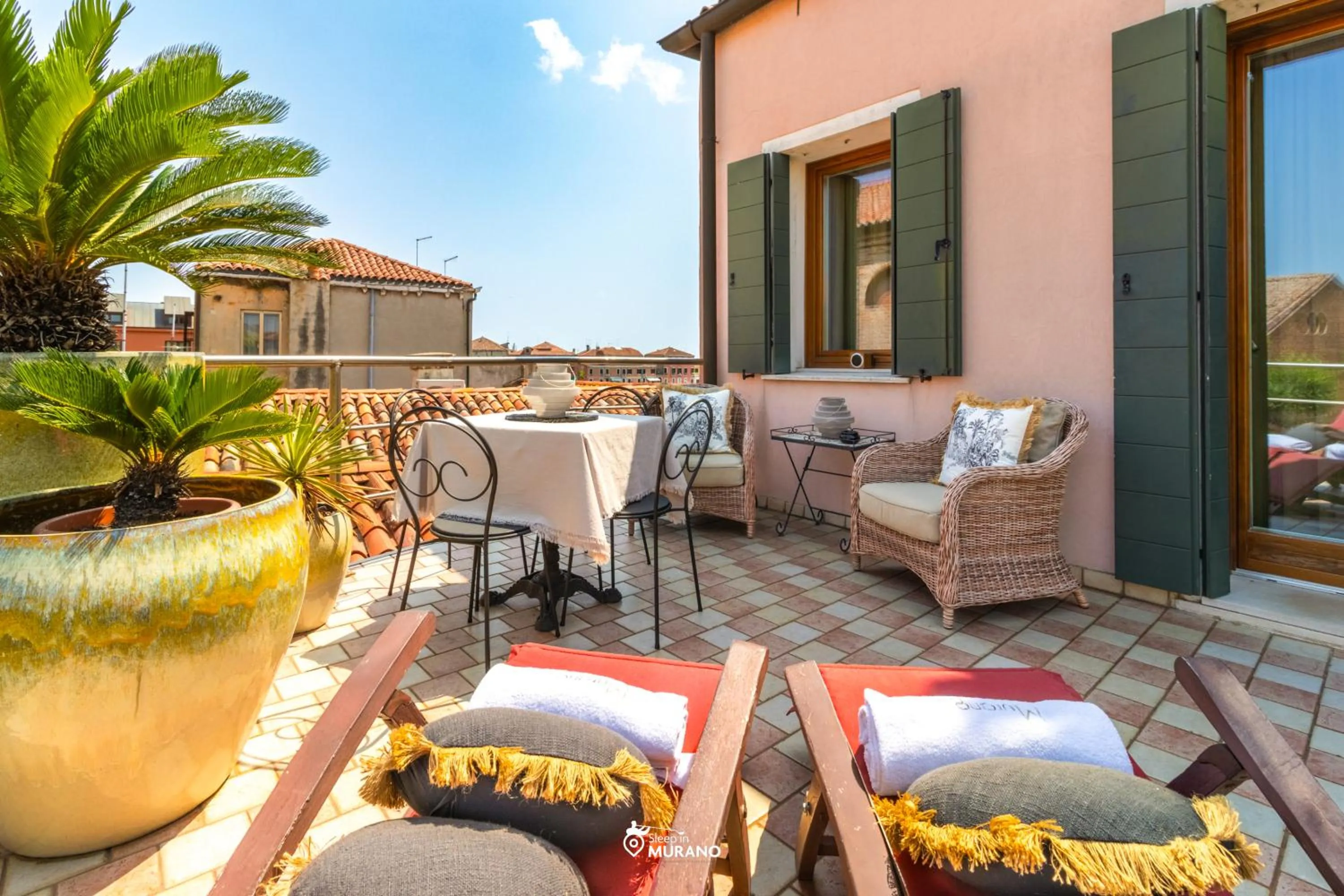Patio in MURANO Suites - BOUTIQUE Apartments adults only
