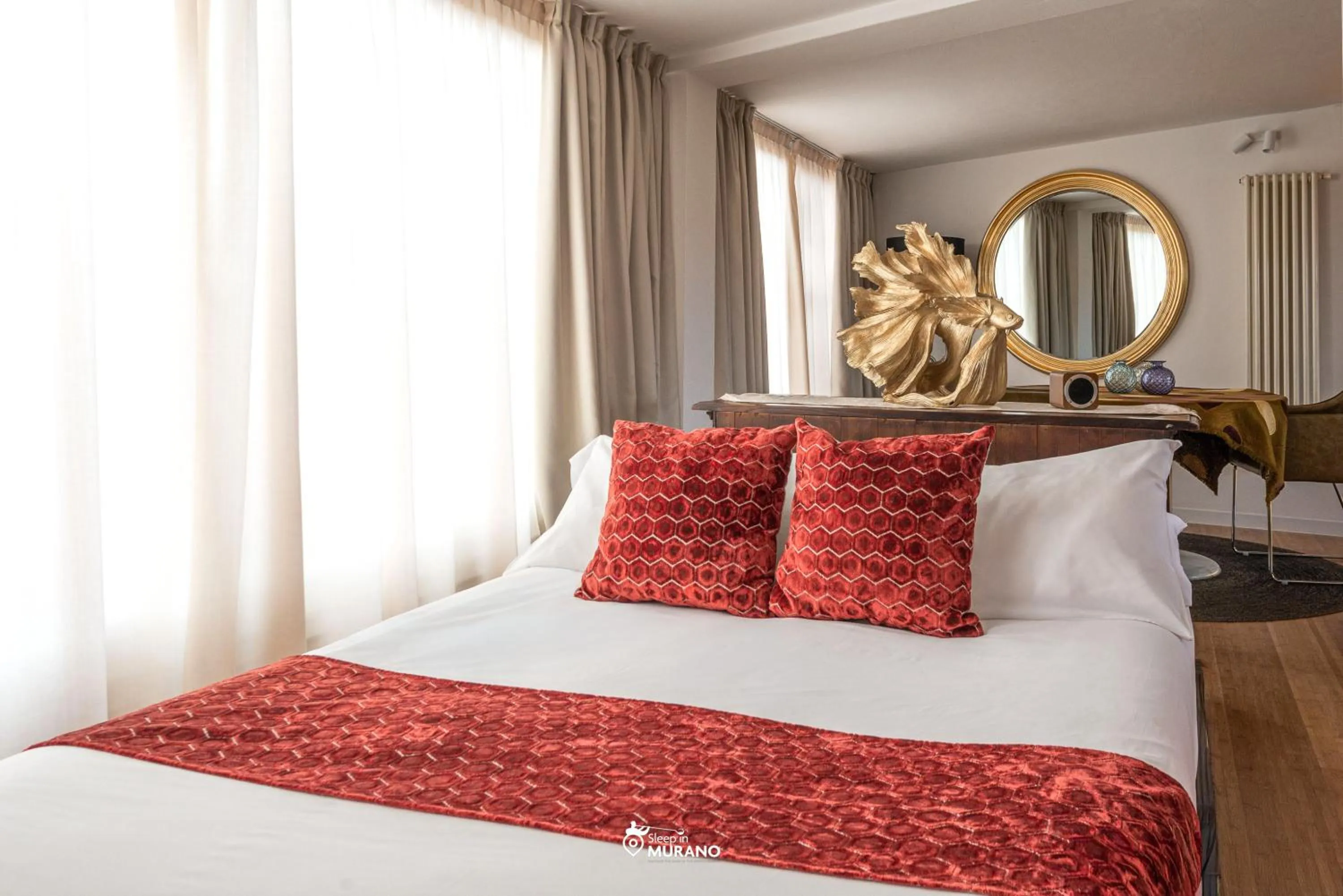 Bed in MURANO Suites - BOUTIQUE Apartments adults only
