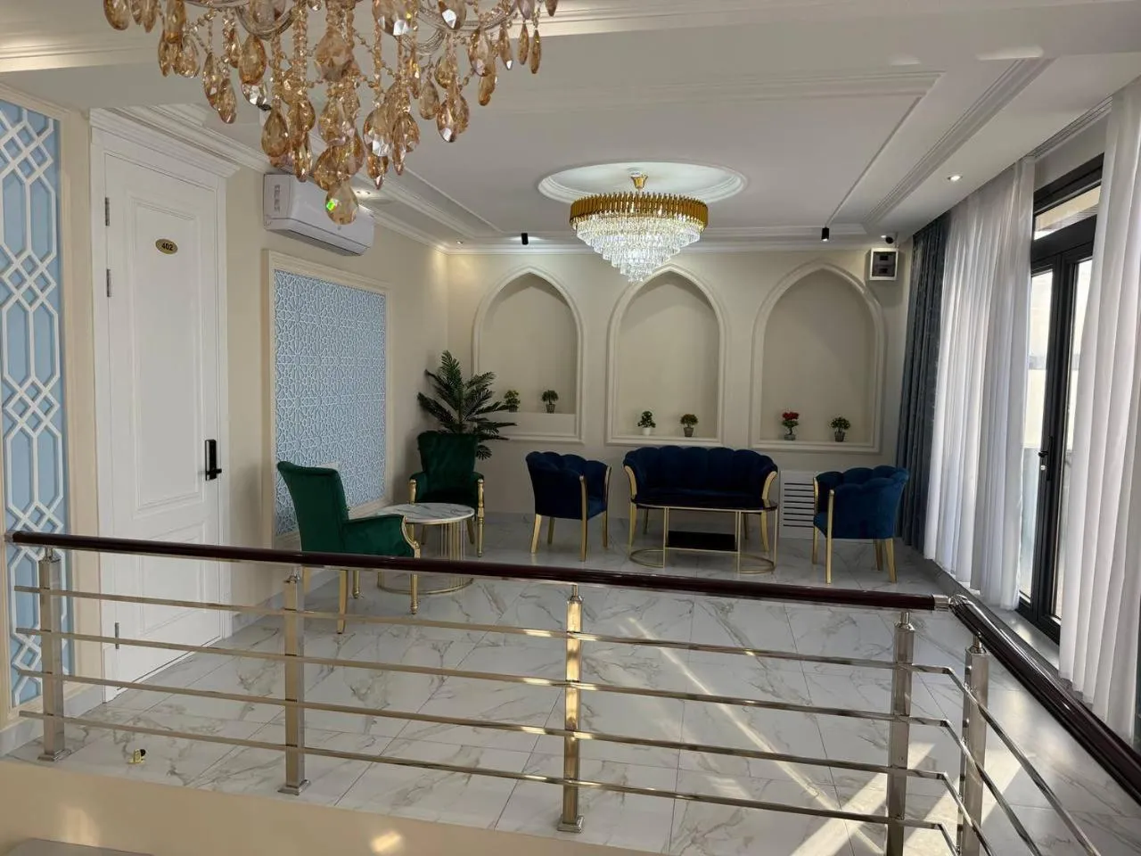 Seating area in Beksaroy