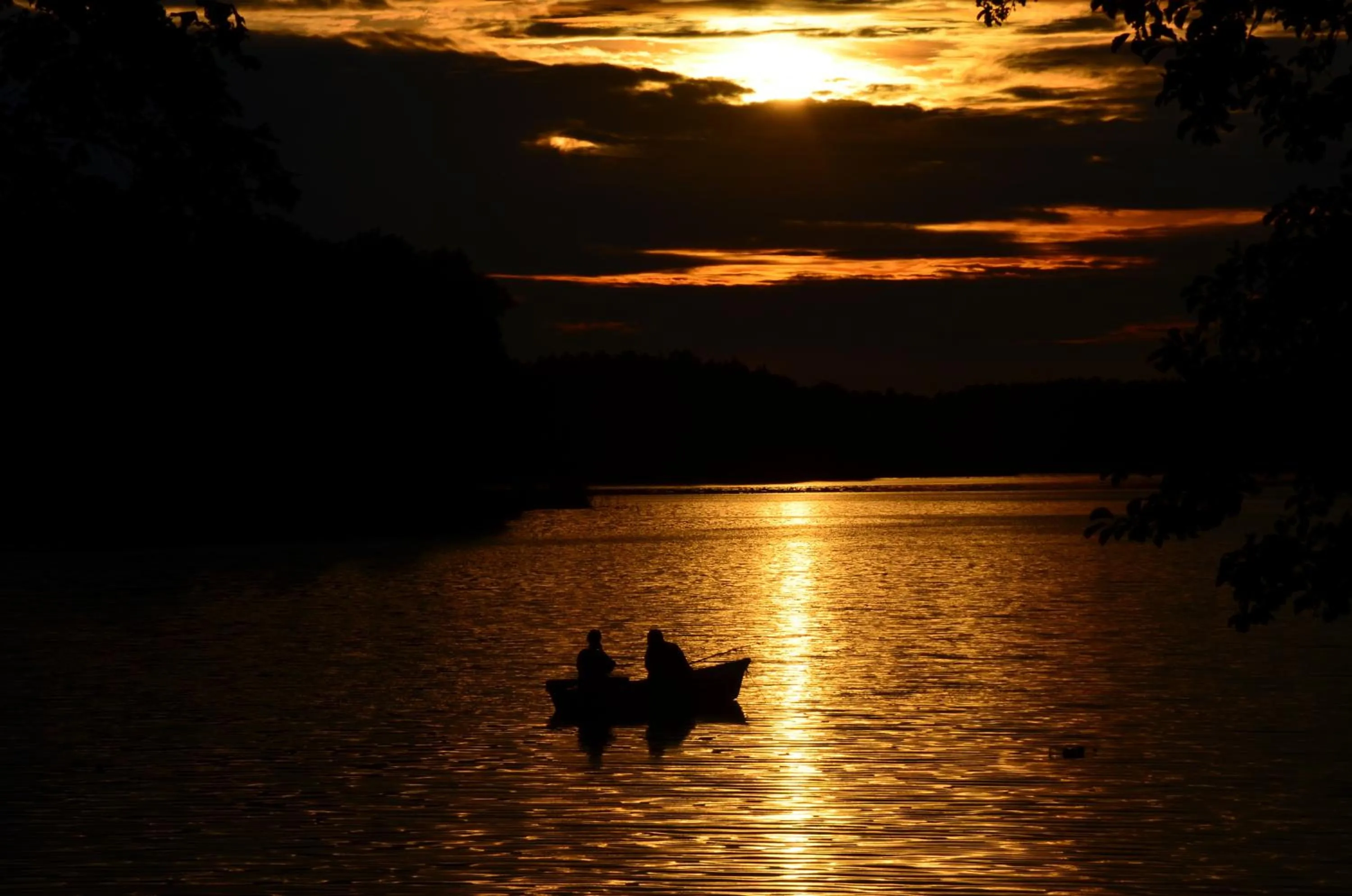 Sunset in Stara Szkoła w Harszu