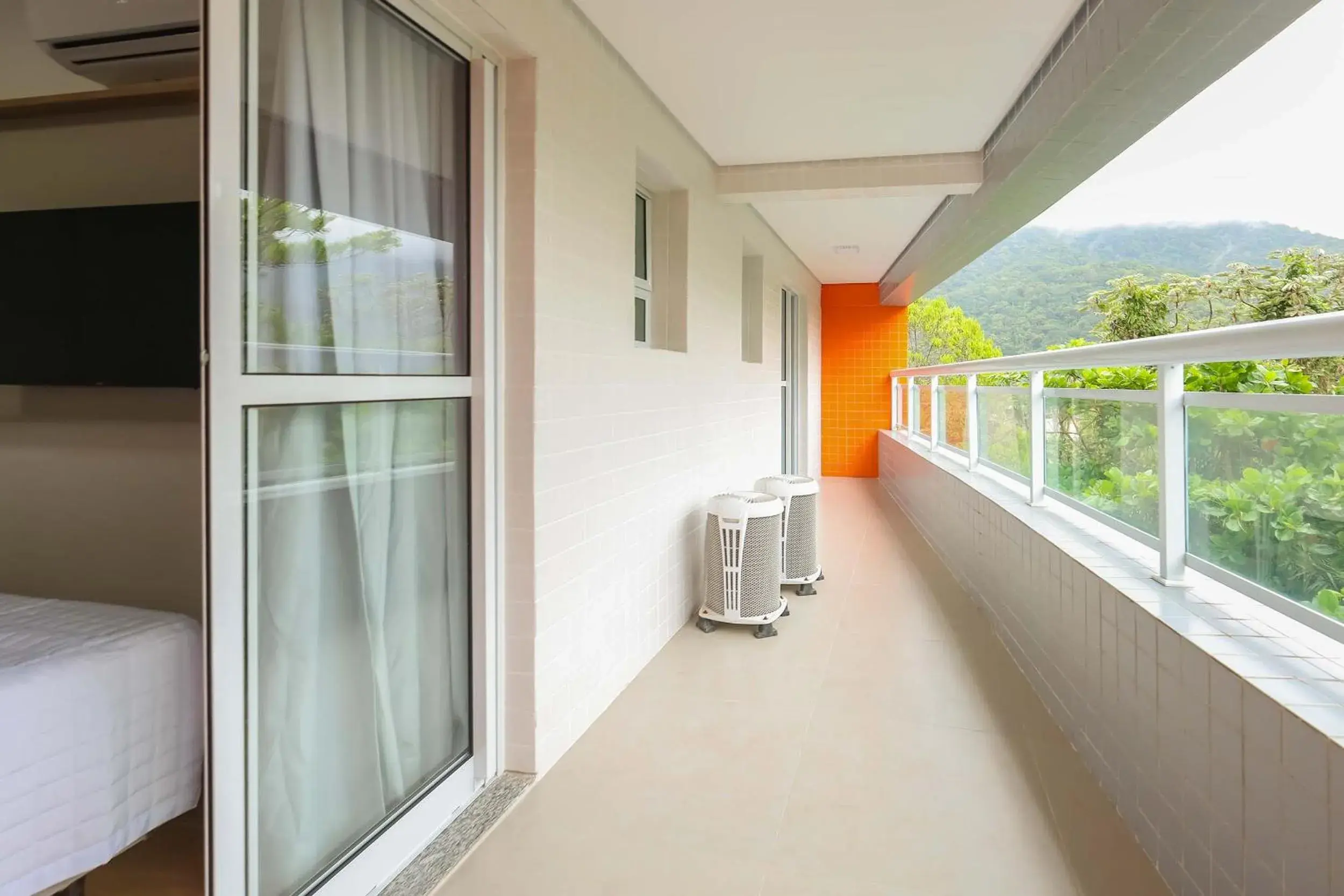 Superior Twin Room with Sea View in Tri Hotel Praia Grande Superior Twin Room with Sea View in Tri Hotel Praia Grande