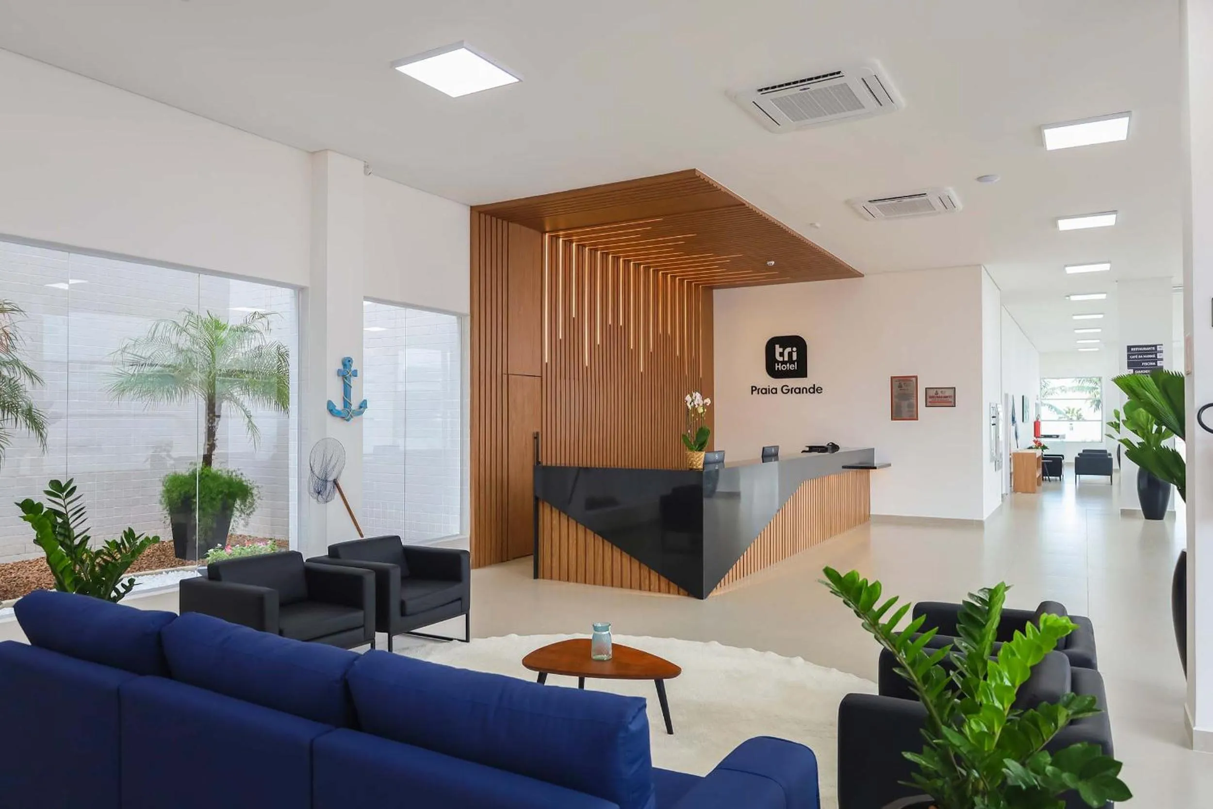 Lobby or reception in Tri Hotel Praia Grande