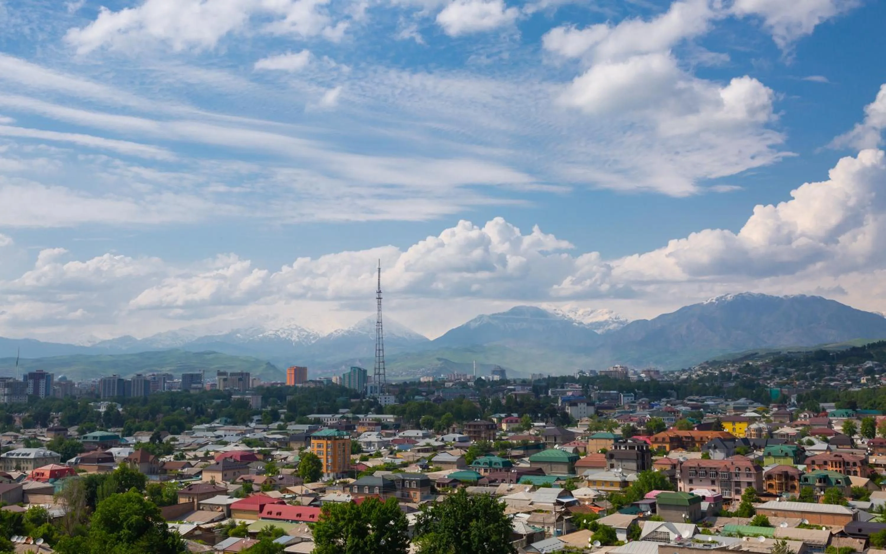 City view in Hilton Dushanbe