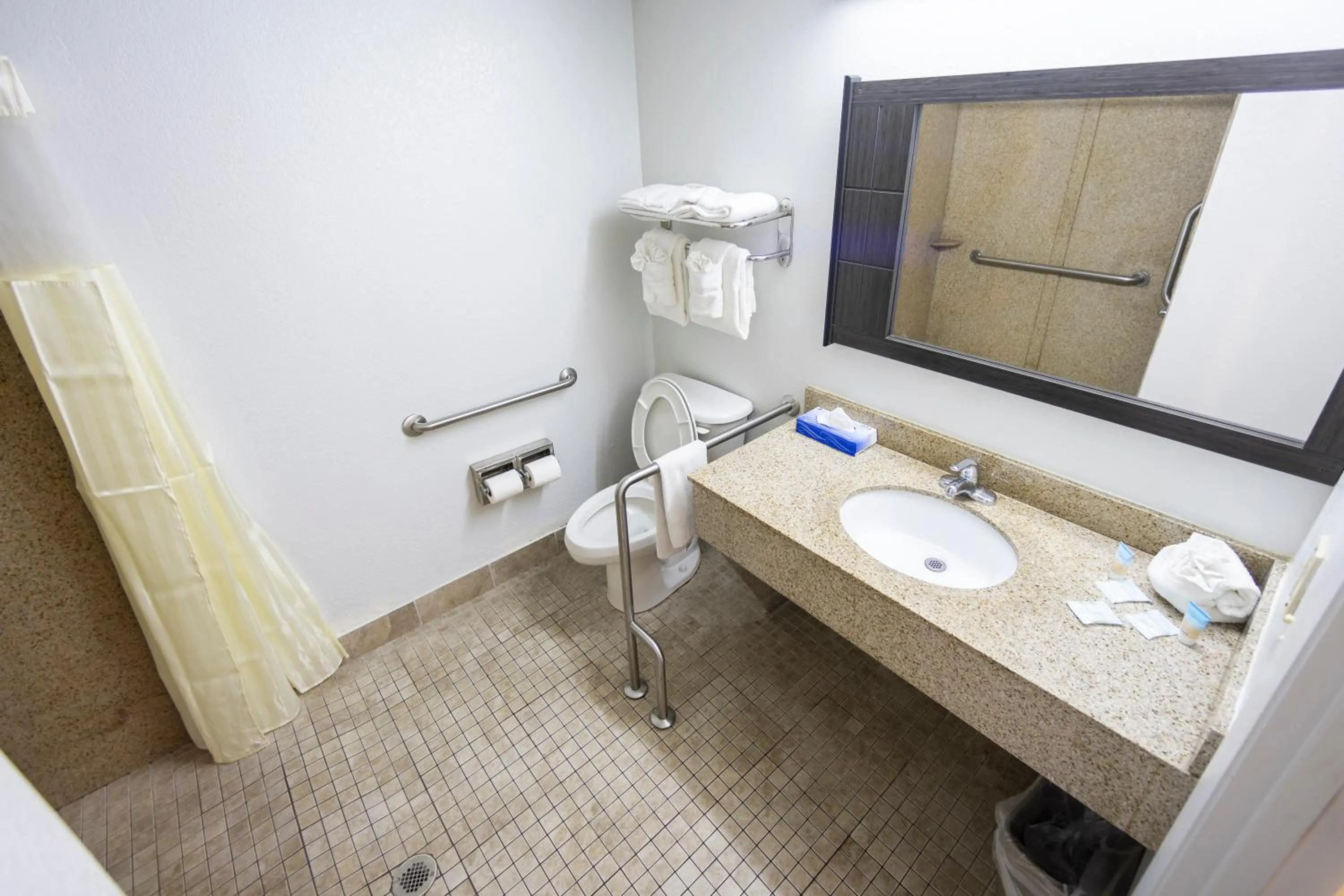 Bathroom in Ocean Breeze Inn