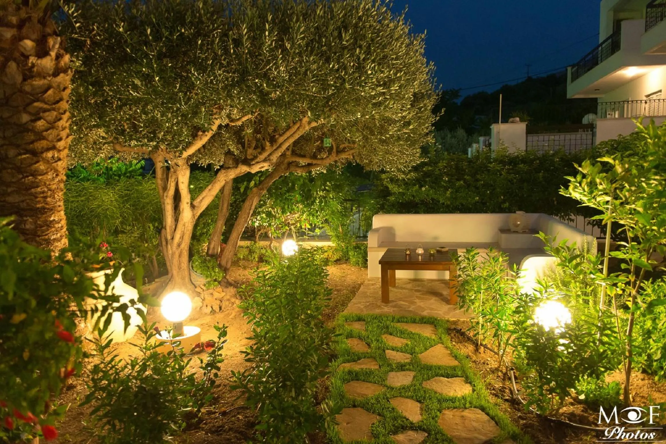 Garden in Hotel Elena