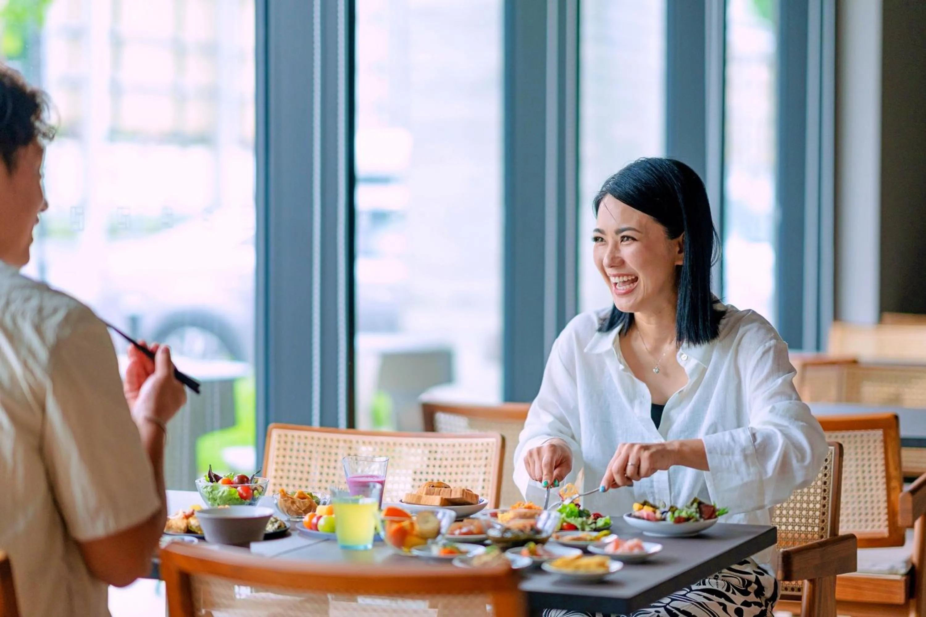 Buffet breakfast in La'gent Hotel Okinawa Naha