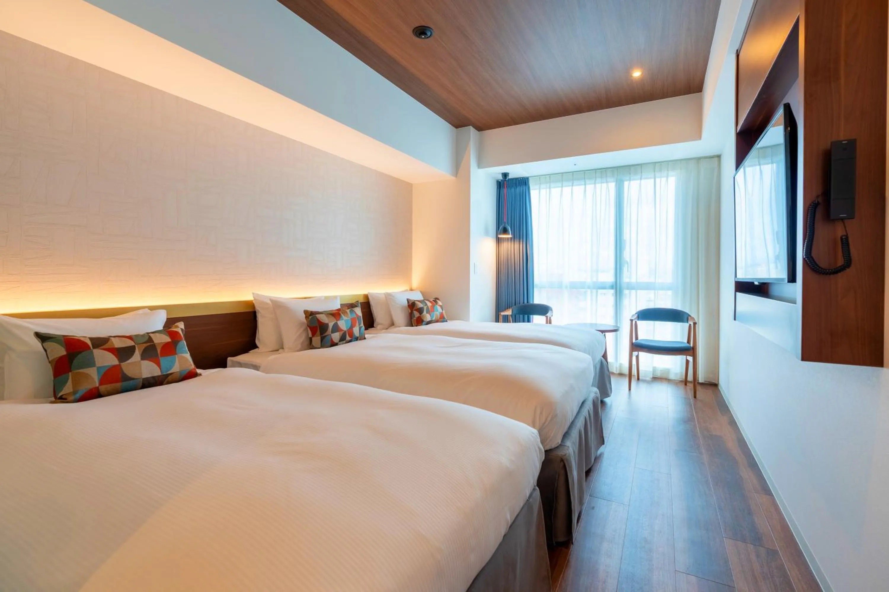 Photo of the whole room, Bed in La'gent Hotel Okinawa Naha