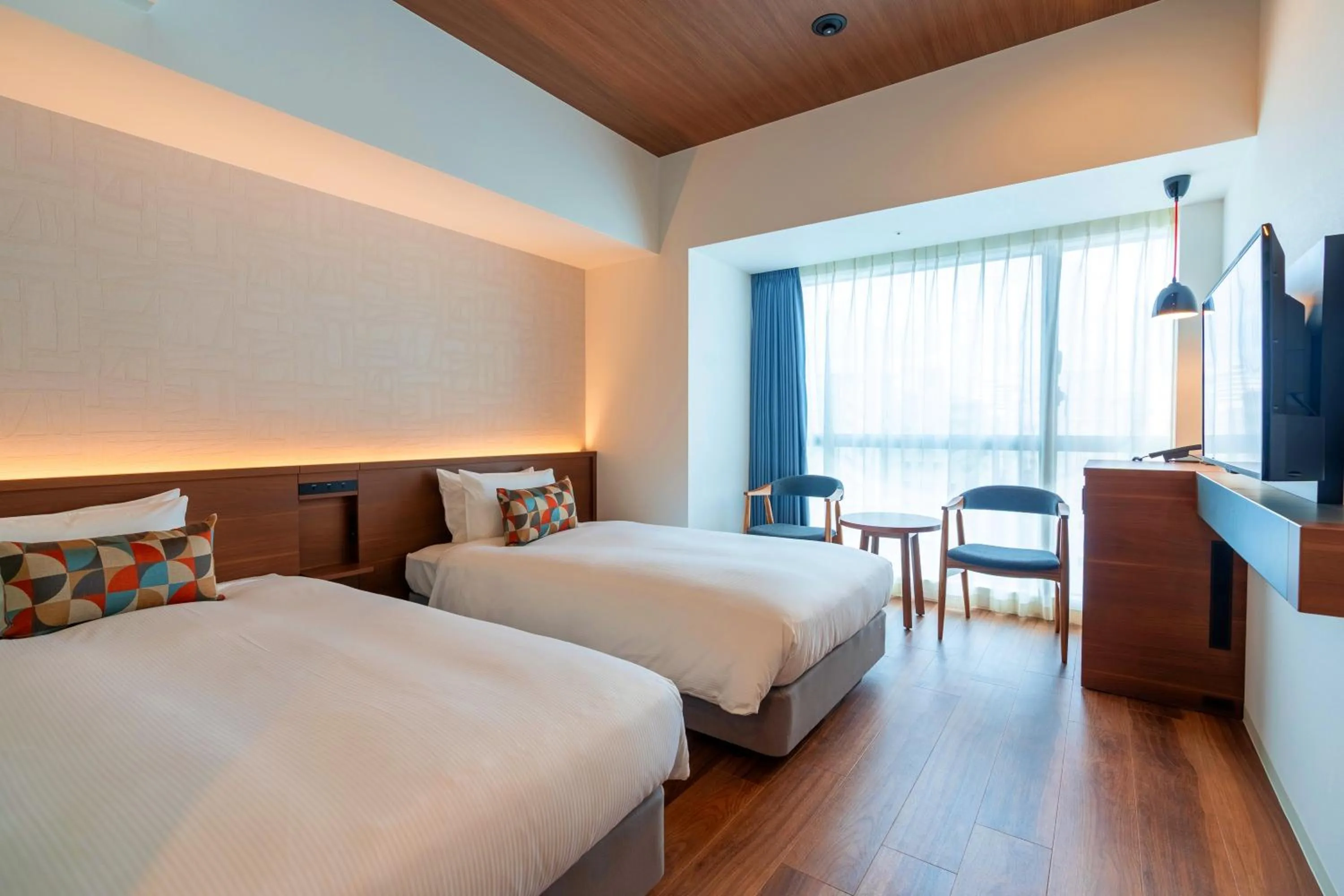 Photo of the whole room, Bed in La'gent Hotel Okinawa Naha