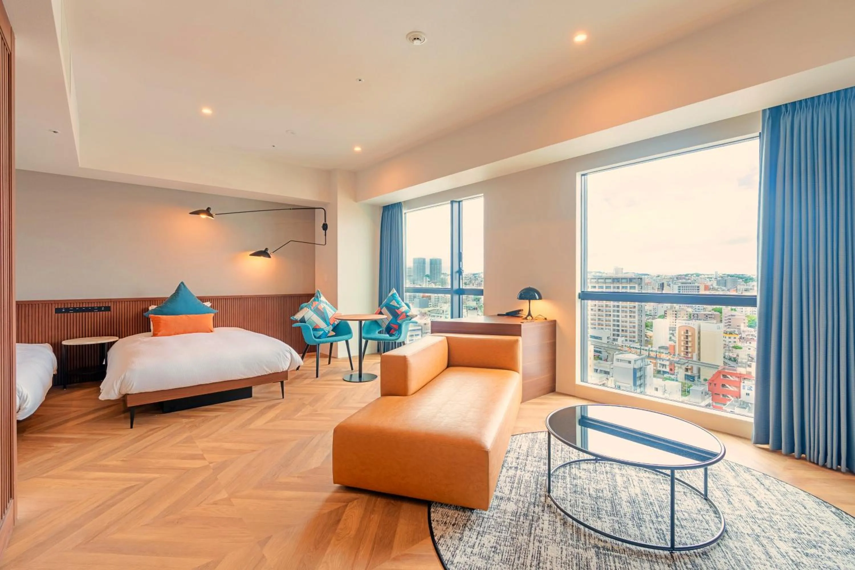 Photo of the whole room, Bed in La'gent Hotel Okinawa Naha