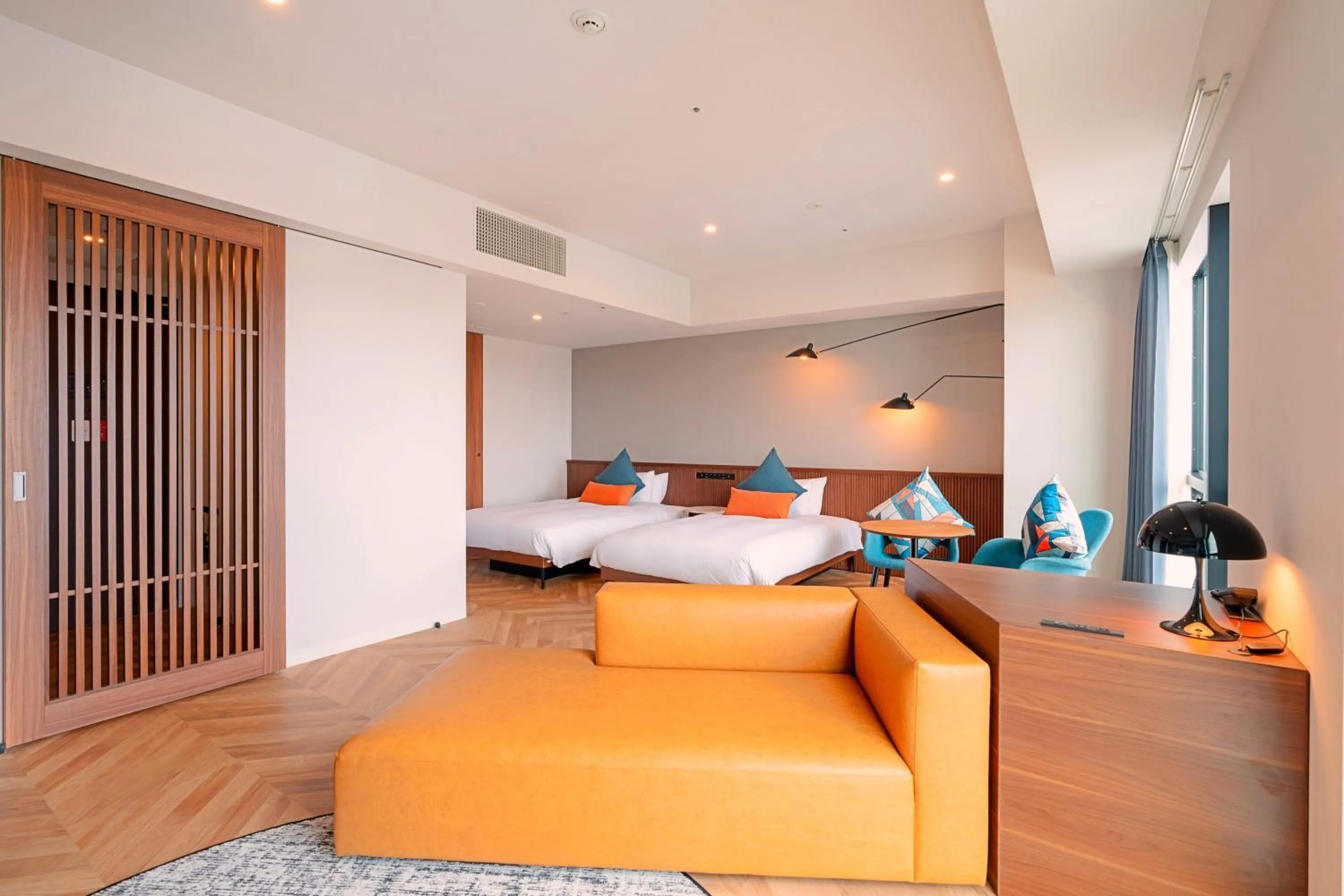 Photo of the whole room, Bed in La'gent Hotel Okinawa Naha