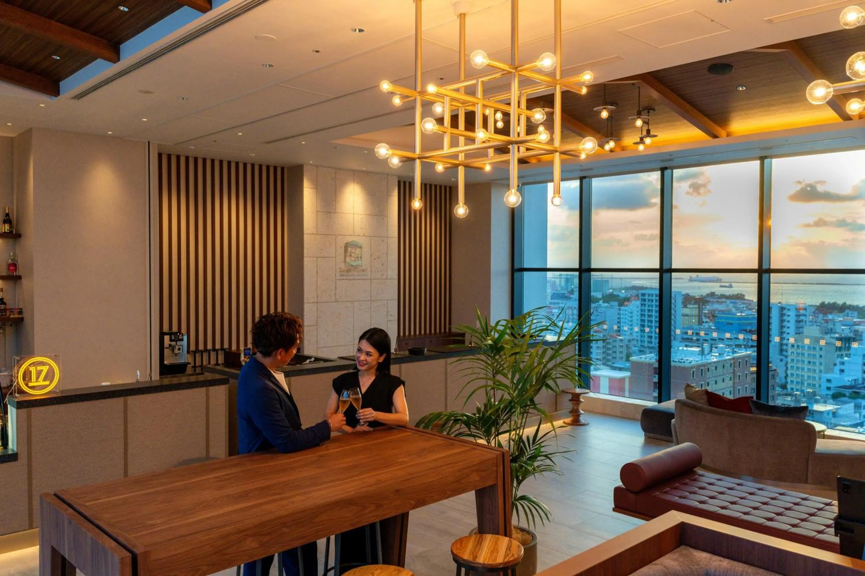 Lounge or bar in La'gent Hotel Okinawa Naha