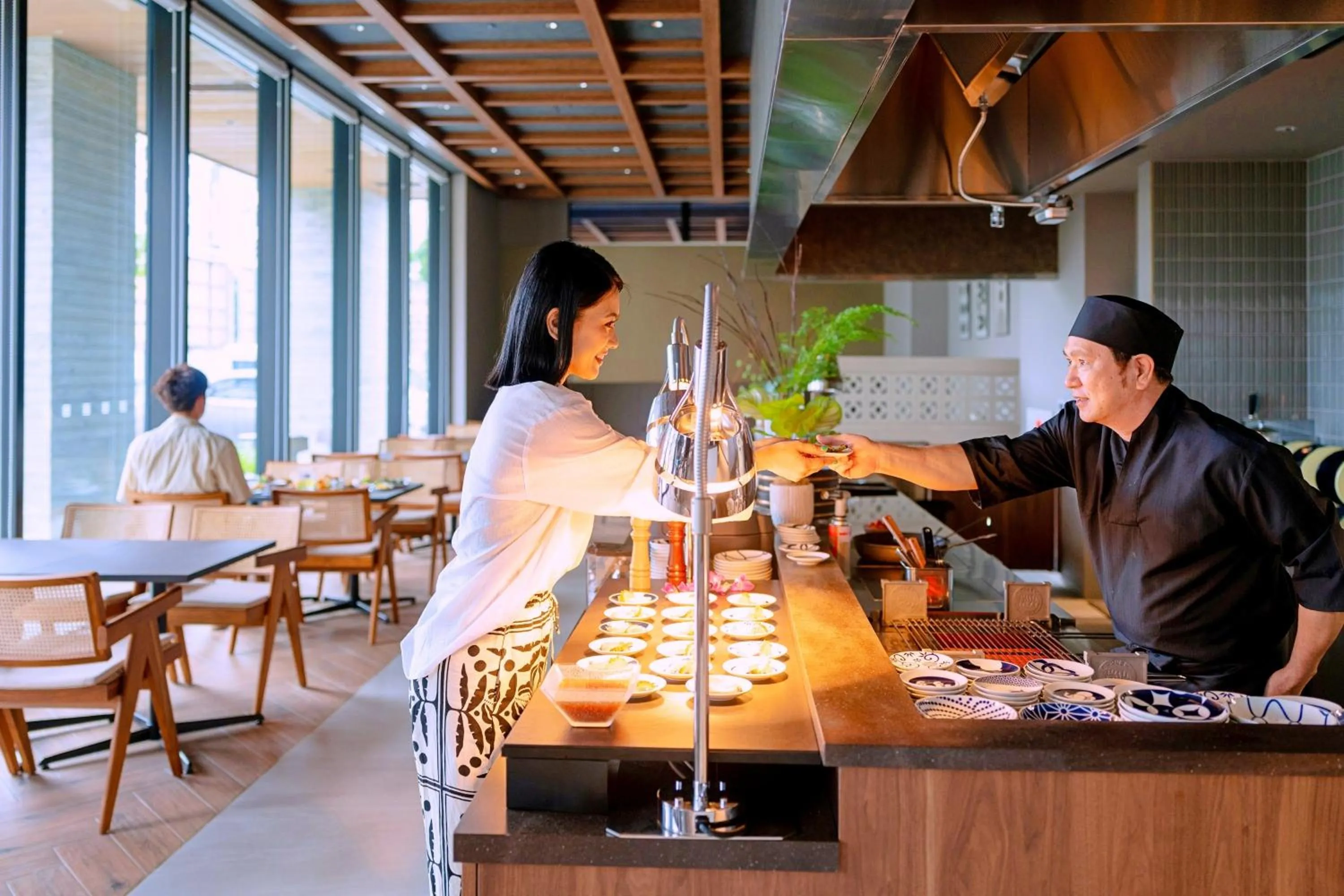 Buffet breakfast in La'gent Hotel Okinawa Naha