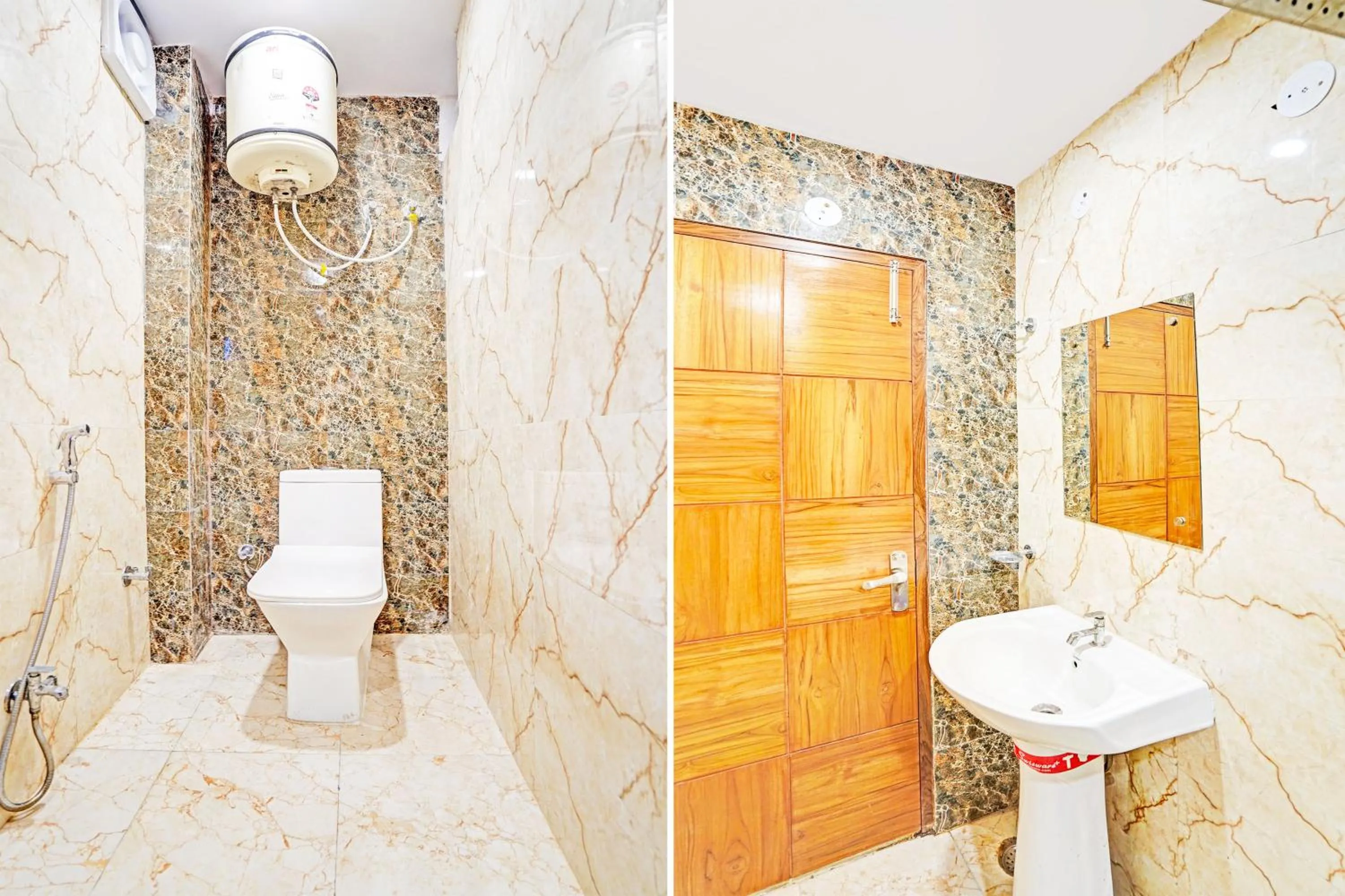 Bathroom in Hotel O veer palace