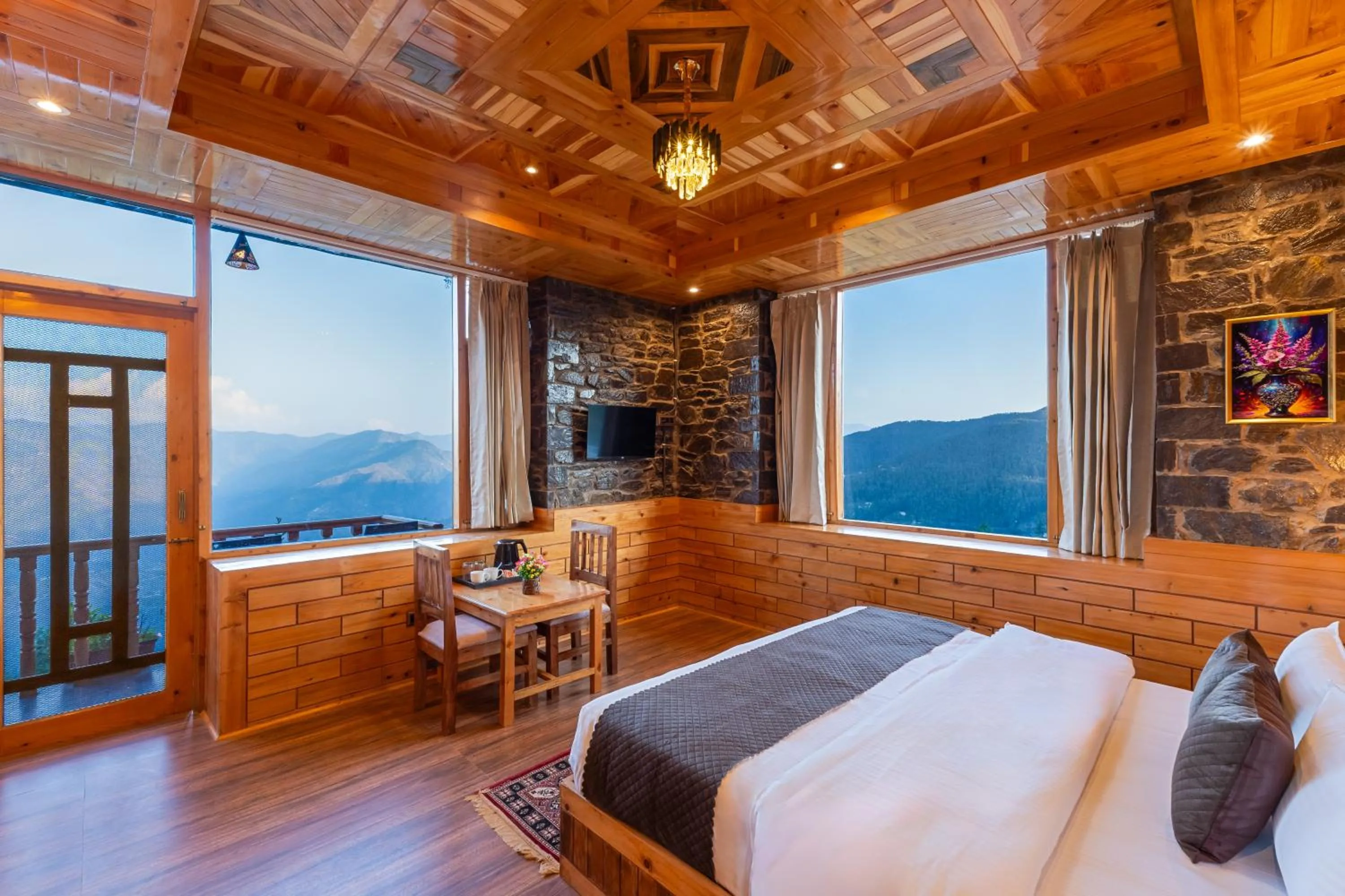 Natural landscape, Bed in Kathkuni by Jomotel - A Pure Veg Boutique Stay