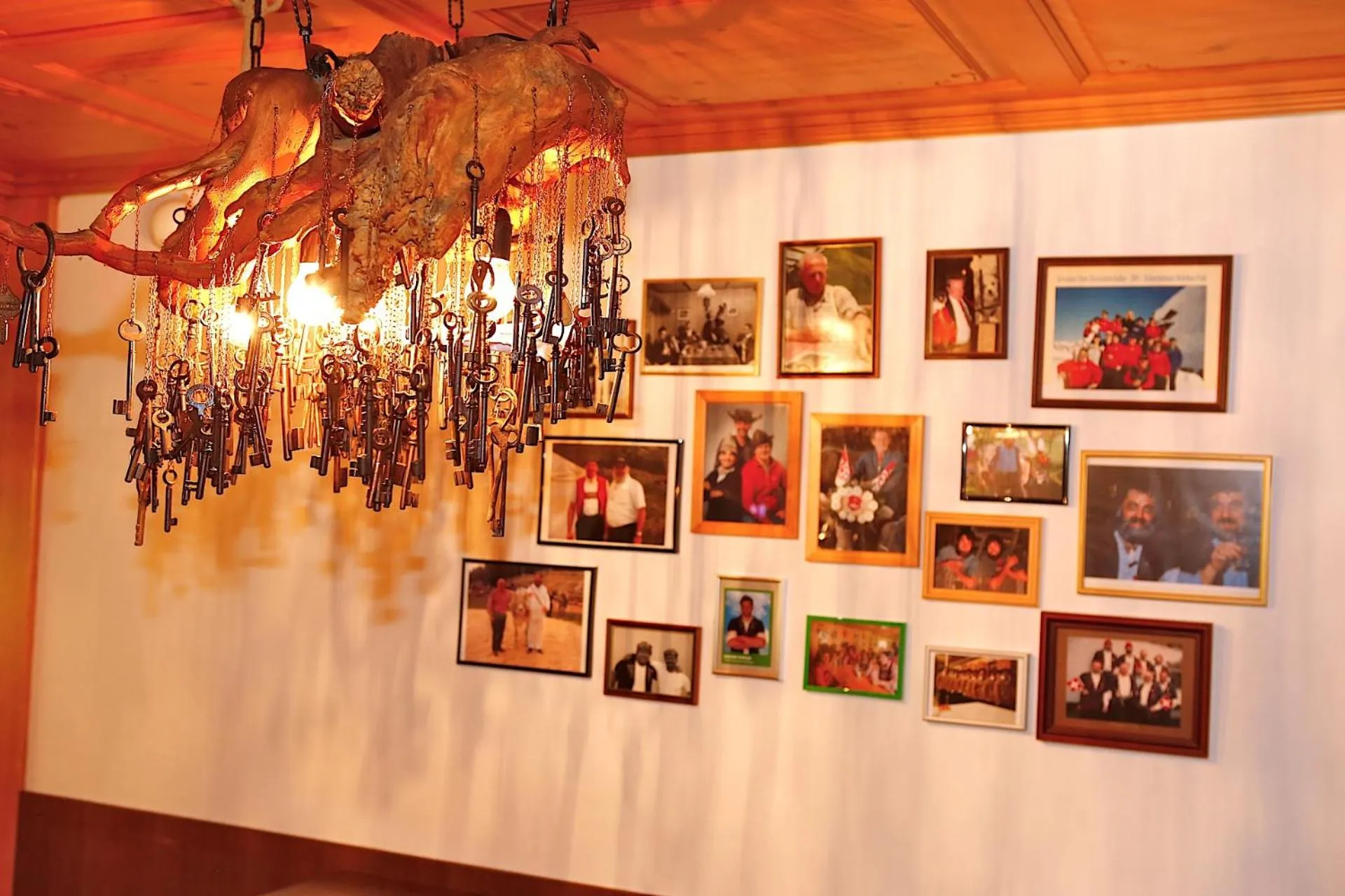 Decorative detail in Landgasthof Schlüssel Alpnach