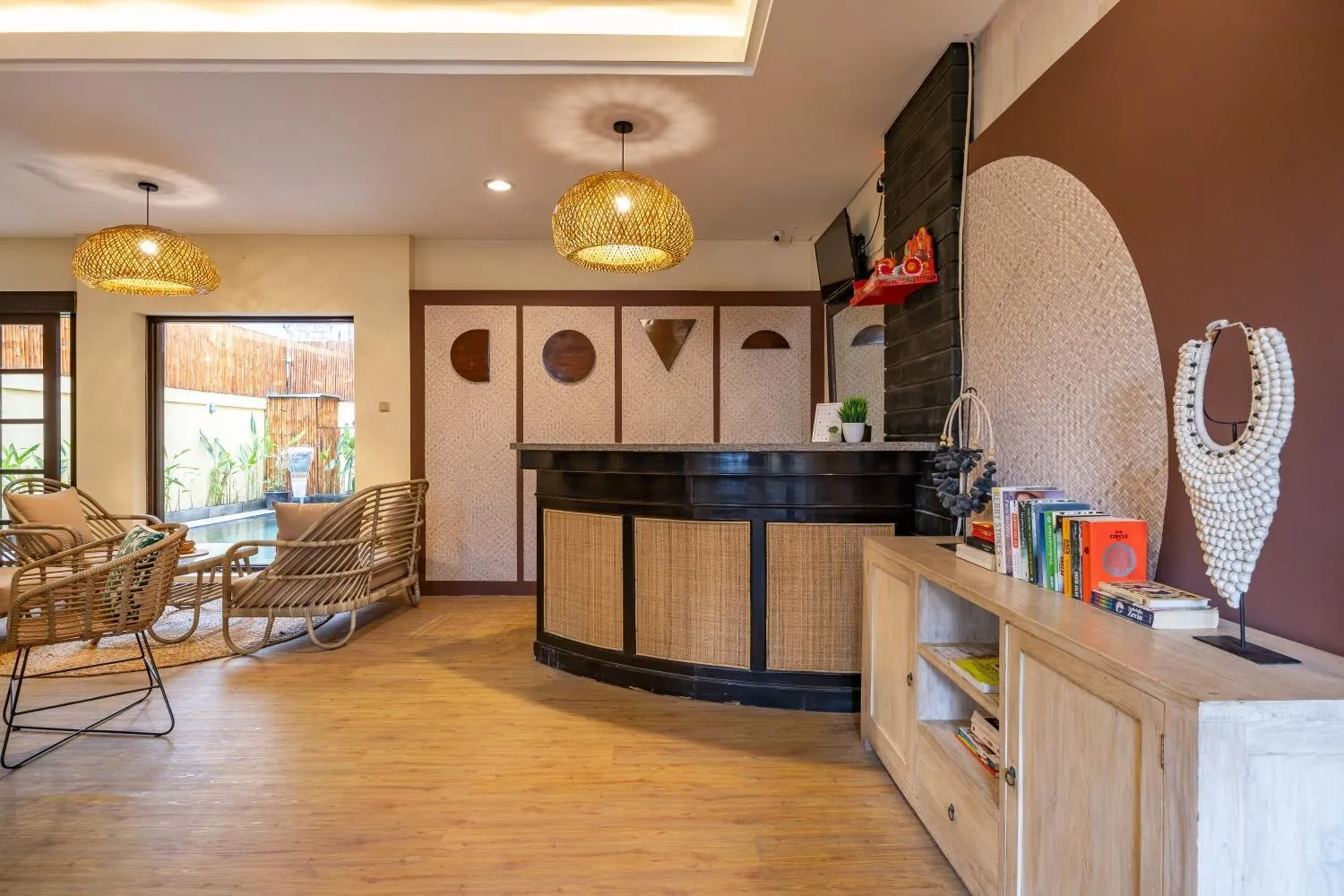 Lobby or reception in Cove Kavana