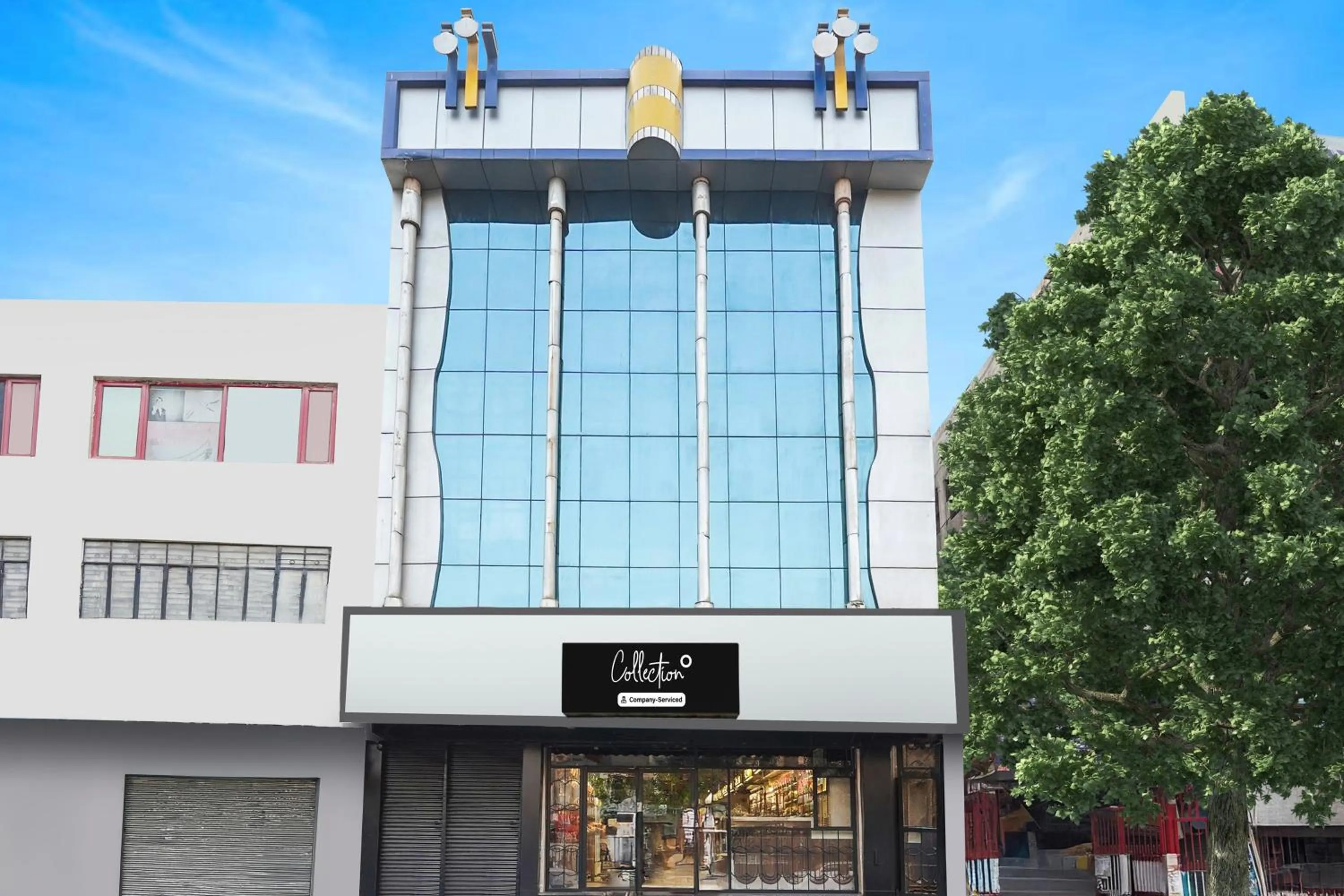 Facade/entrance in Super Collection O Nirman Vihar