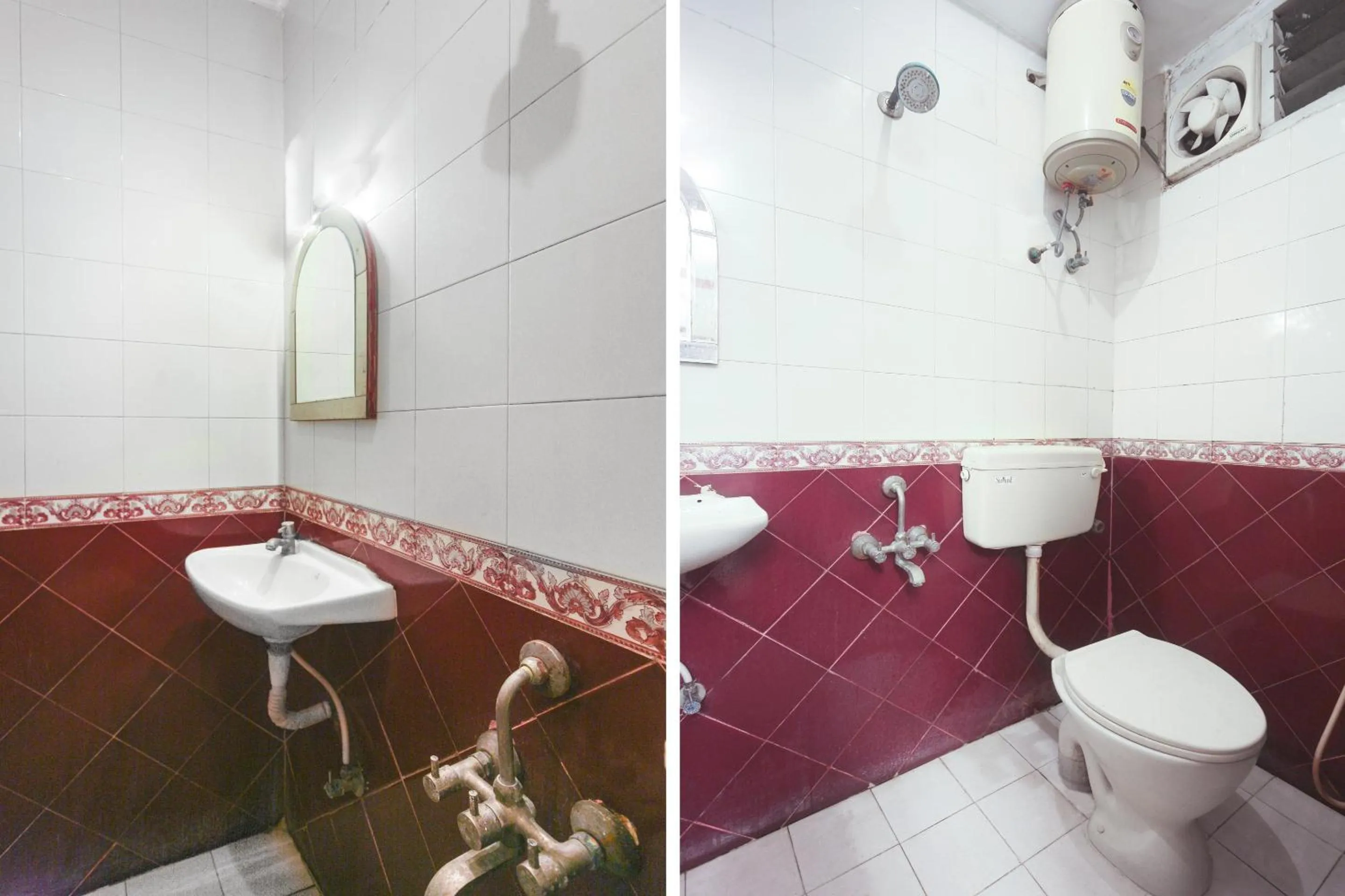 Bathroom in Hotel O Kumaran Park