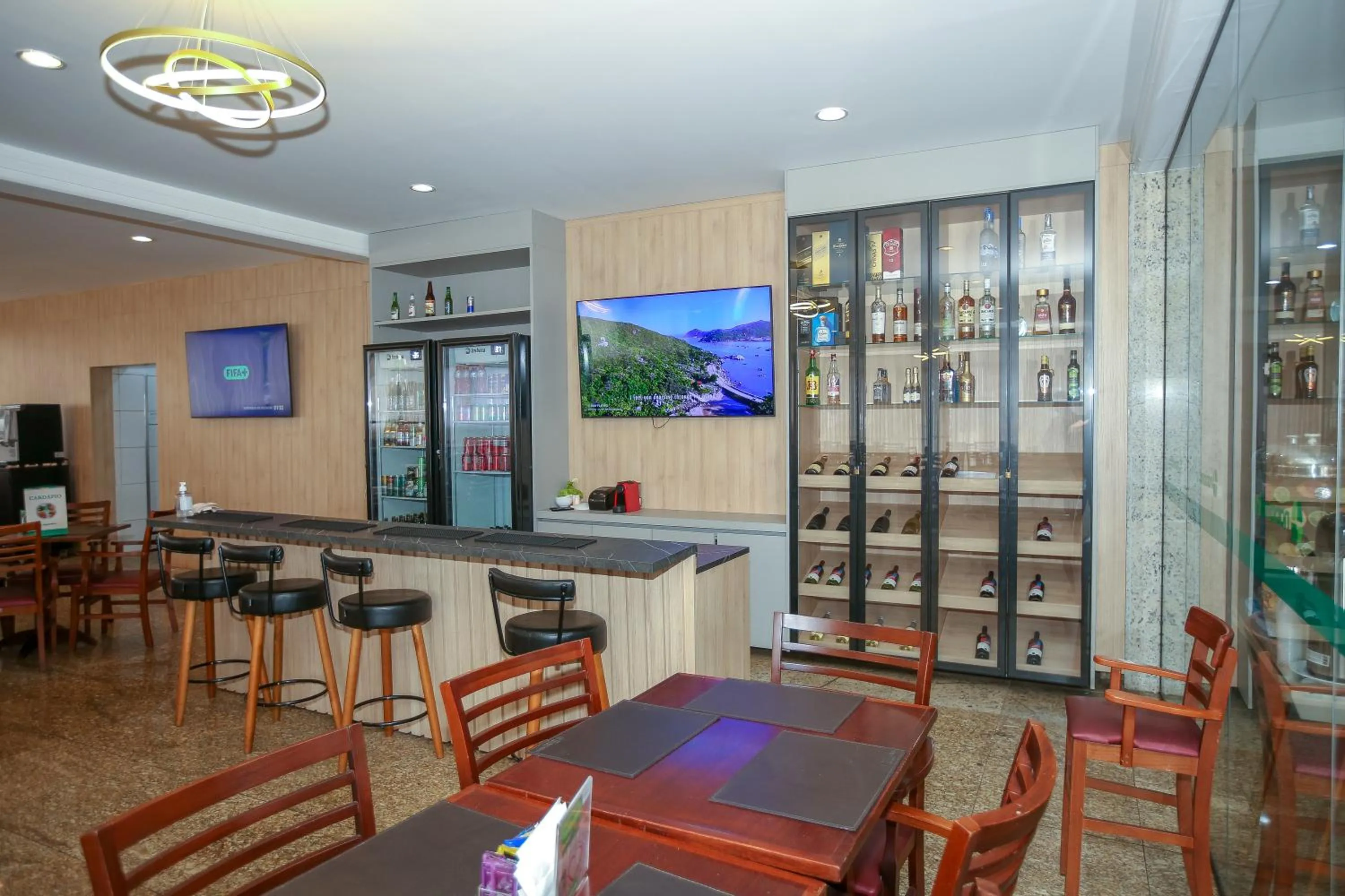 Lounge or bar in Hotel Nacional Inn São Carlos & Convenções