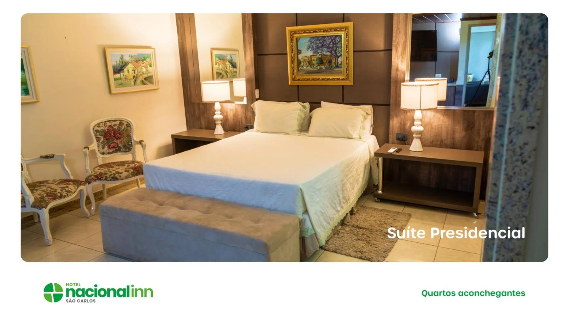 Bedroom, Bed in Hotel Nacional Inn São Carlos & Convenções