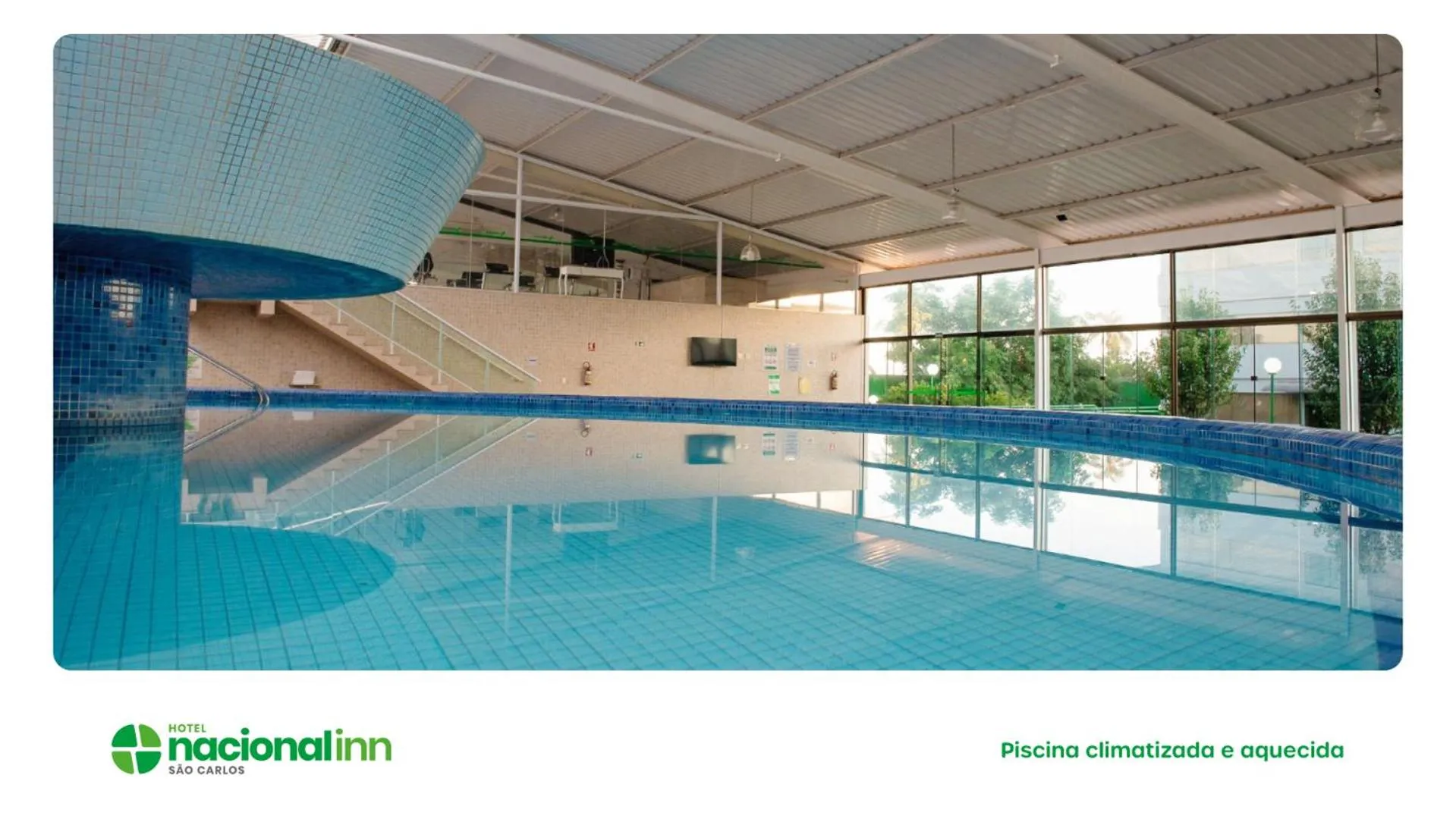 Swimming pool in Hotel Nacional Inn São Carlos & Convenções